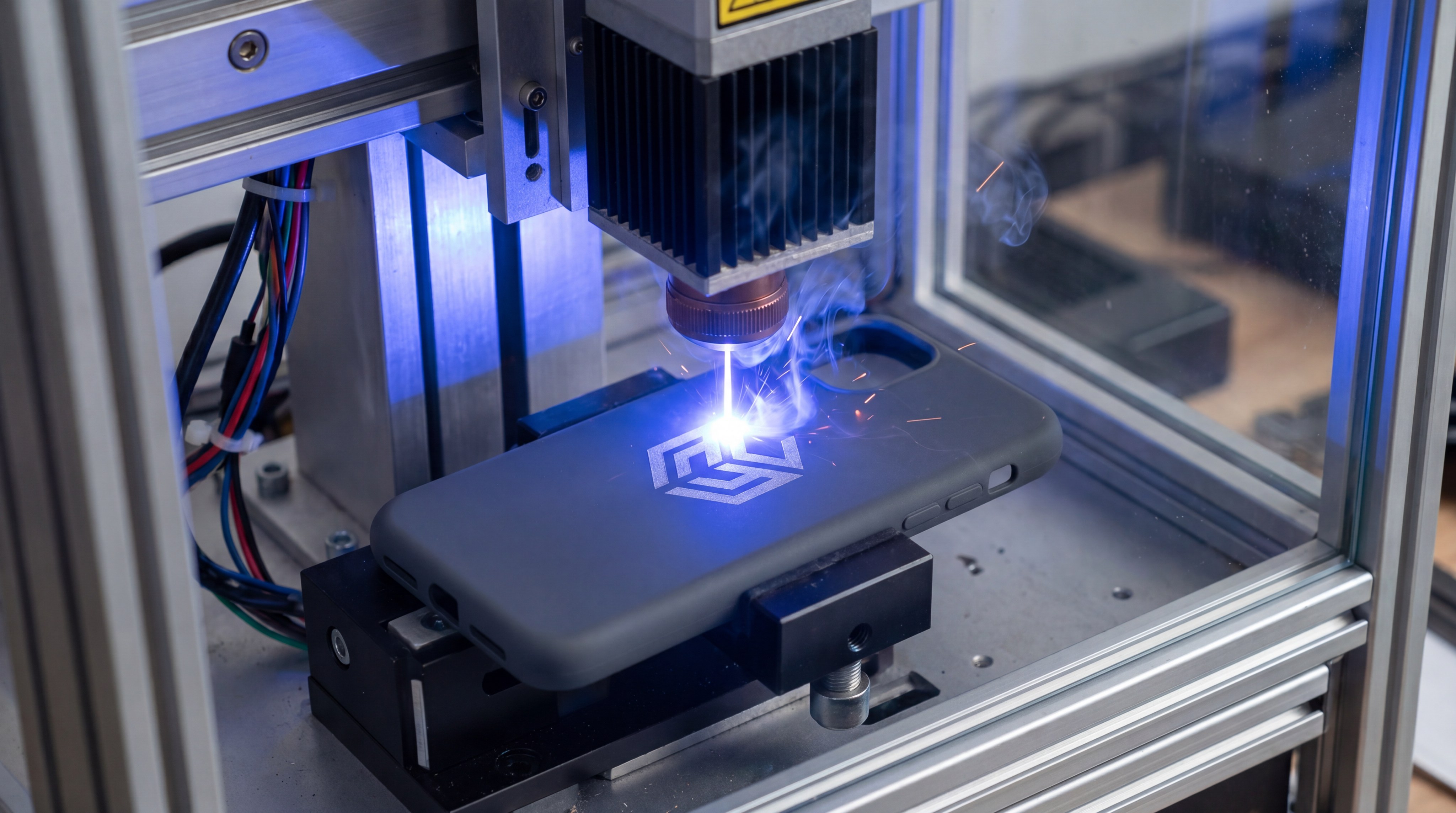 laser engraving silicone case