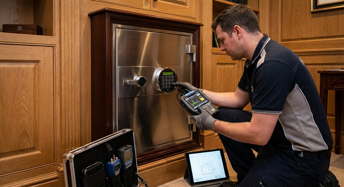 safe lock maintenance inspection