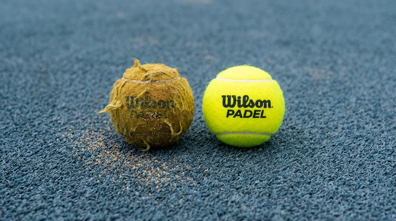 padel ball wear comparison