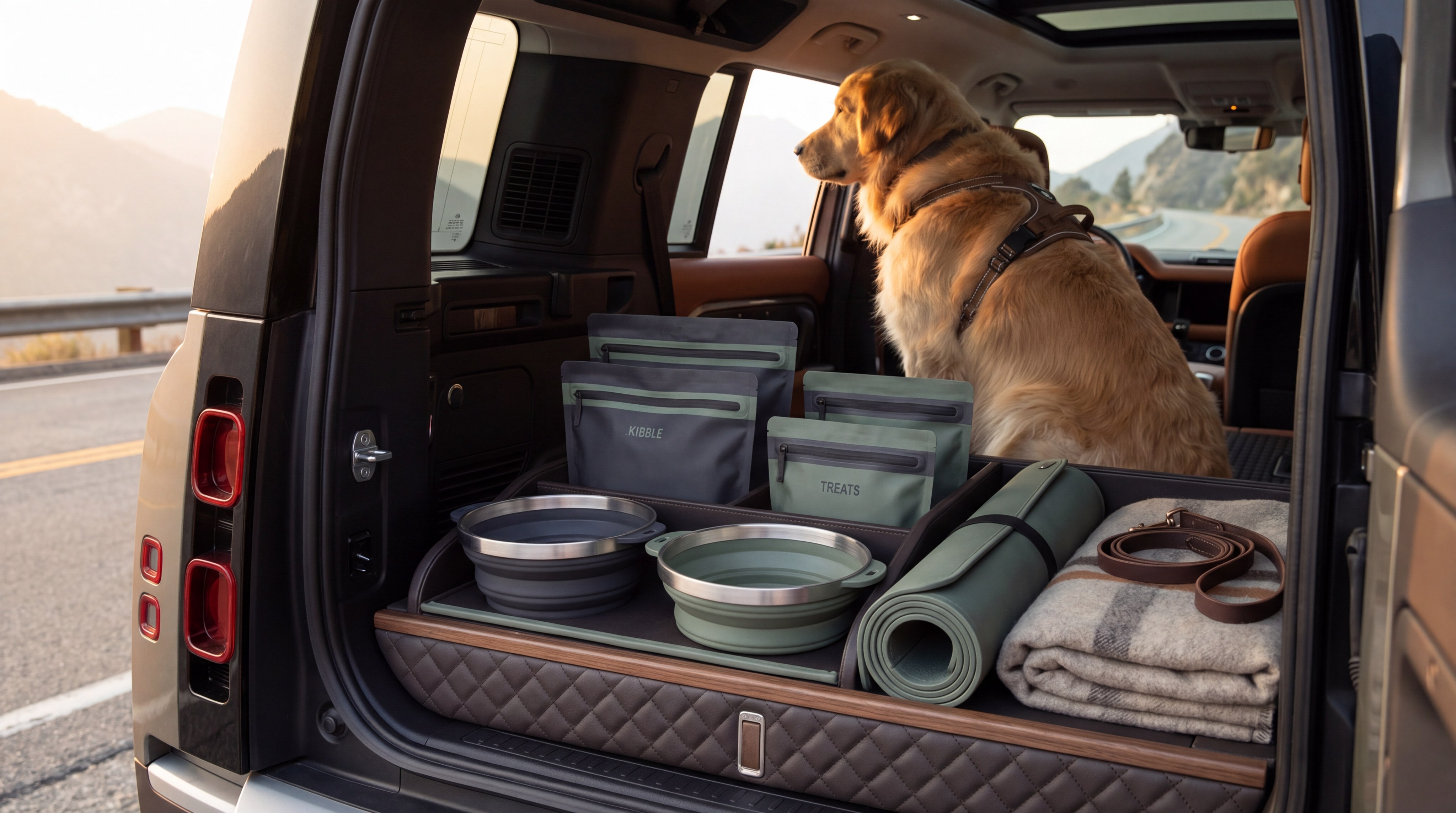 pet travel feeding kit suv