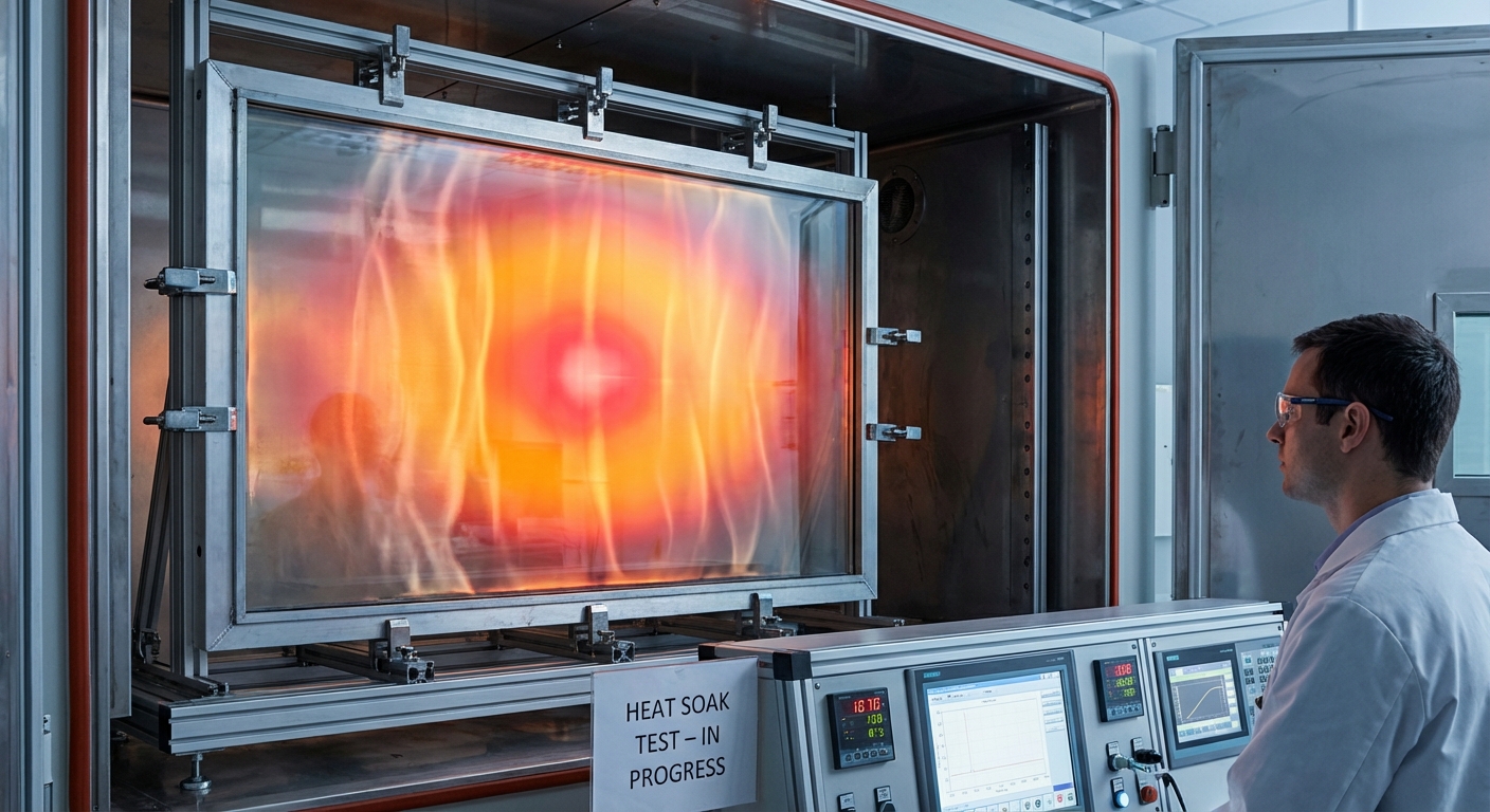 thermal glass panel lab test