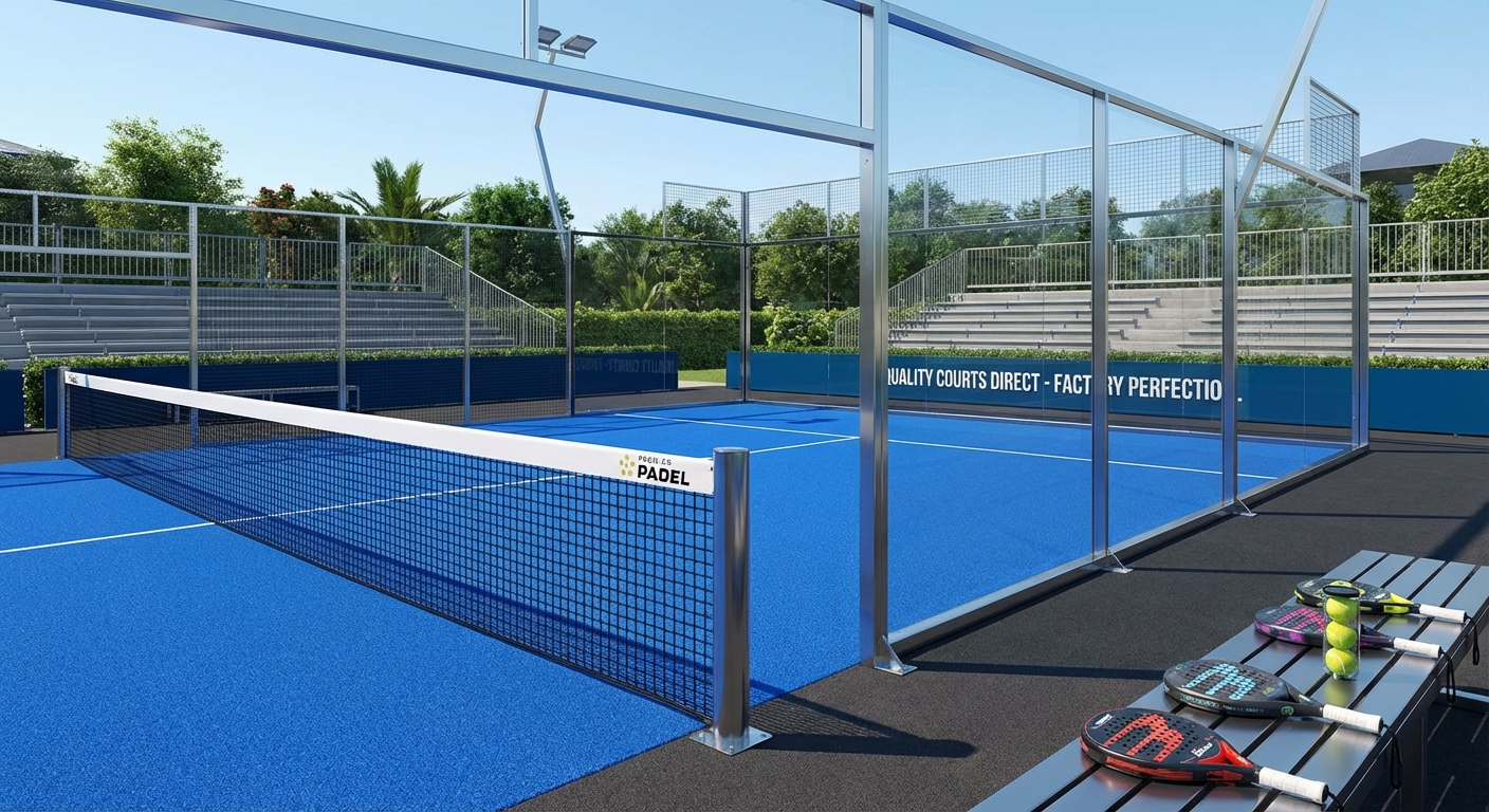 padel court tournament ready