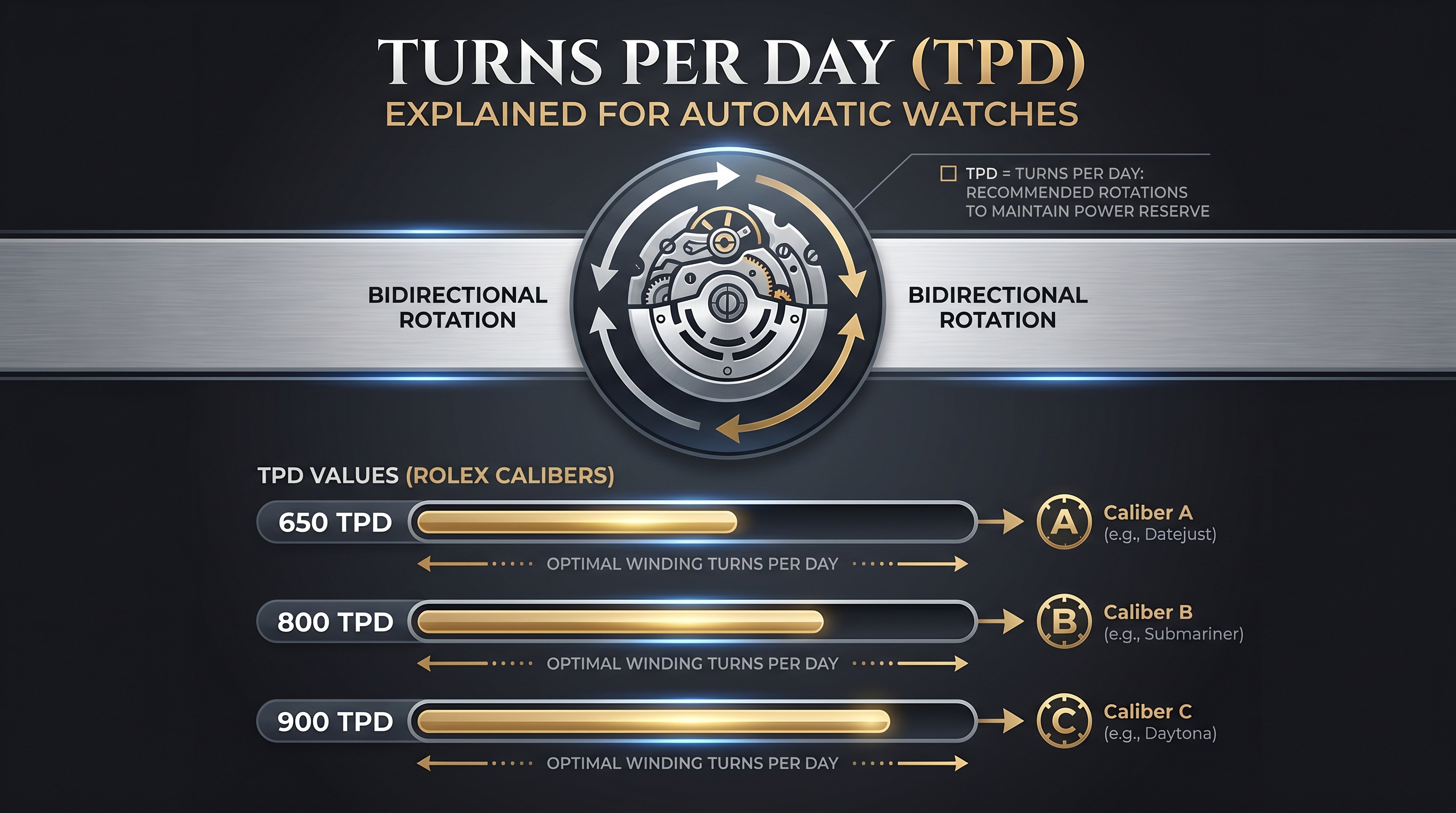 Winding cycles and TPD controls