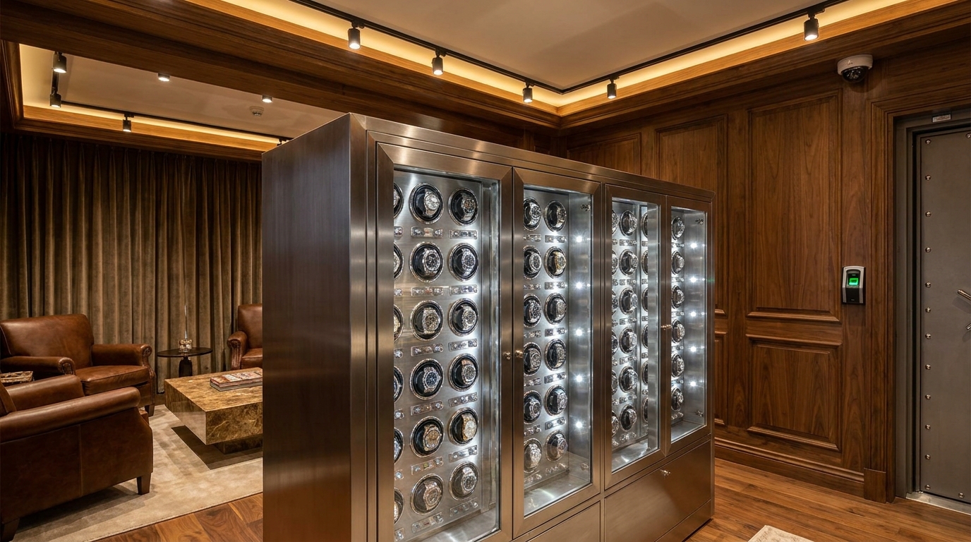 Luxury Watch Showroom Display