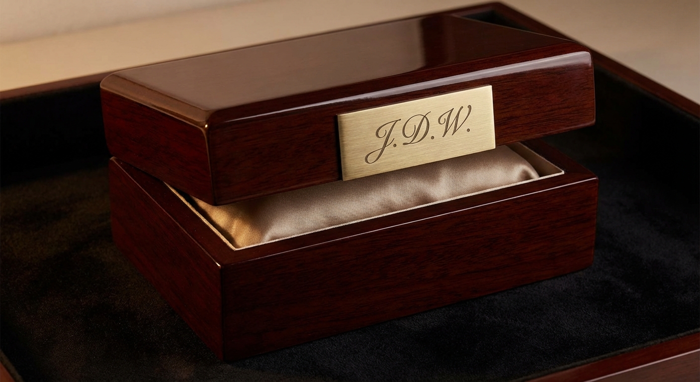 Custom Logo Wood Box