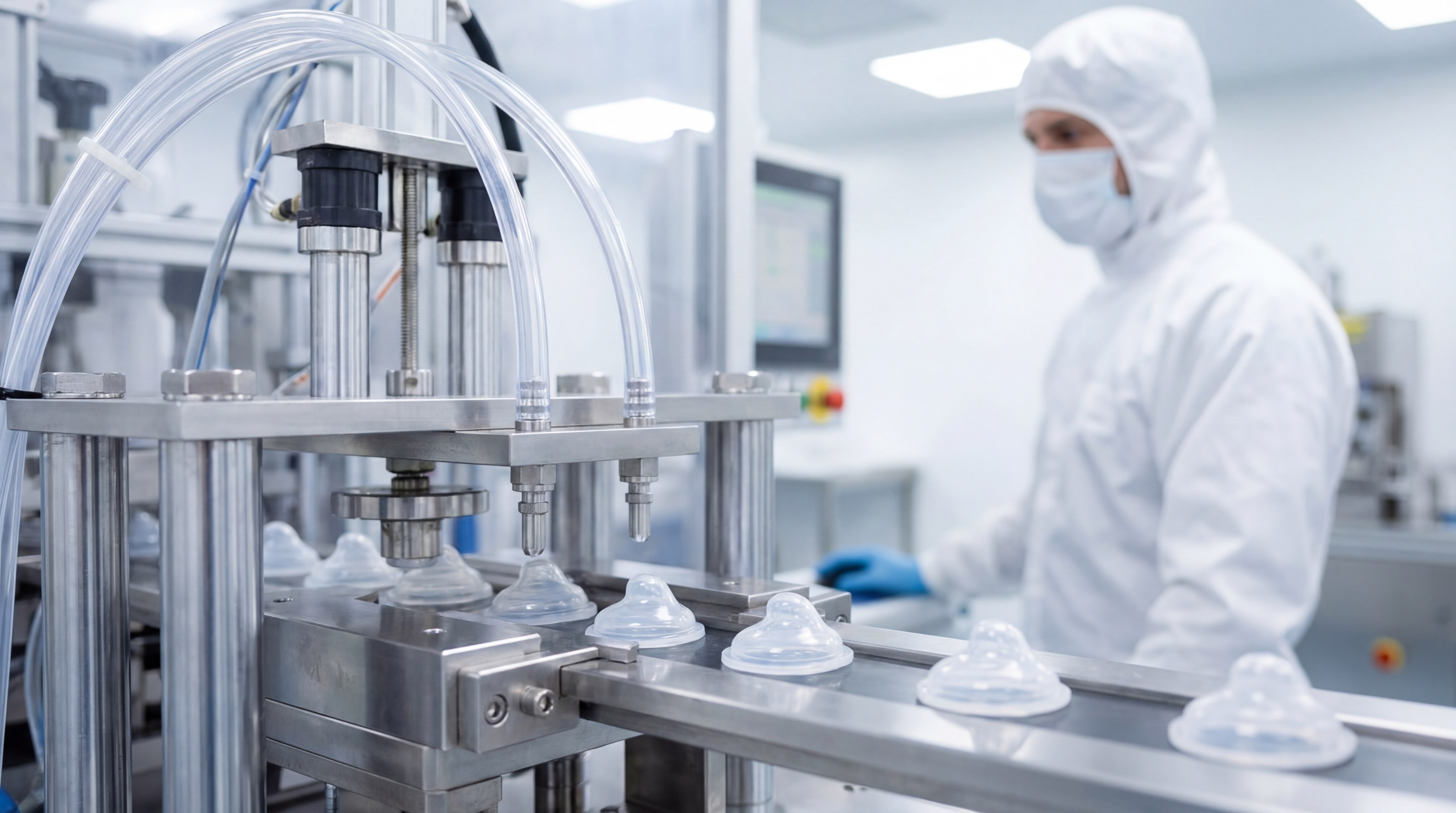 Medical-Grade Liquid Silicone Components in Clean Room