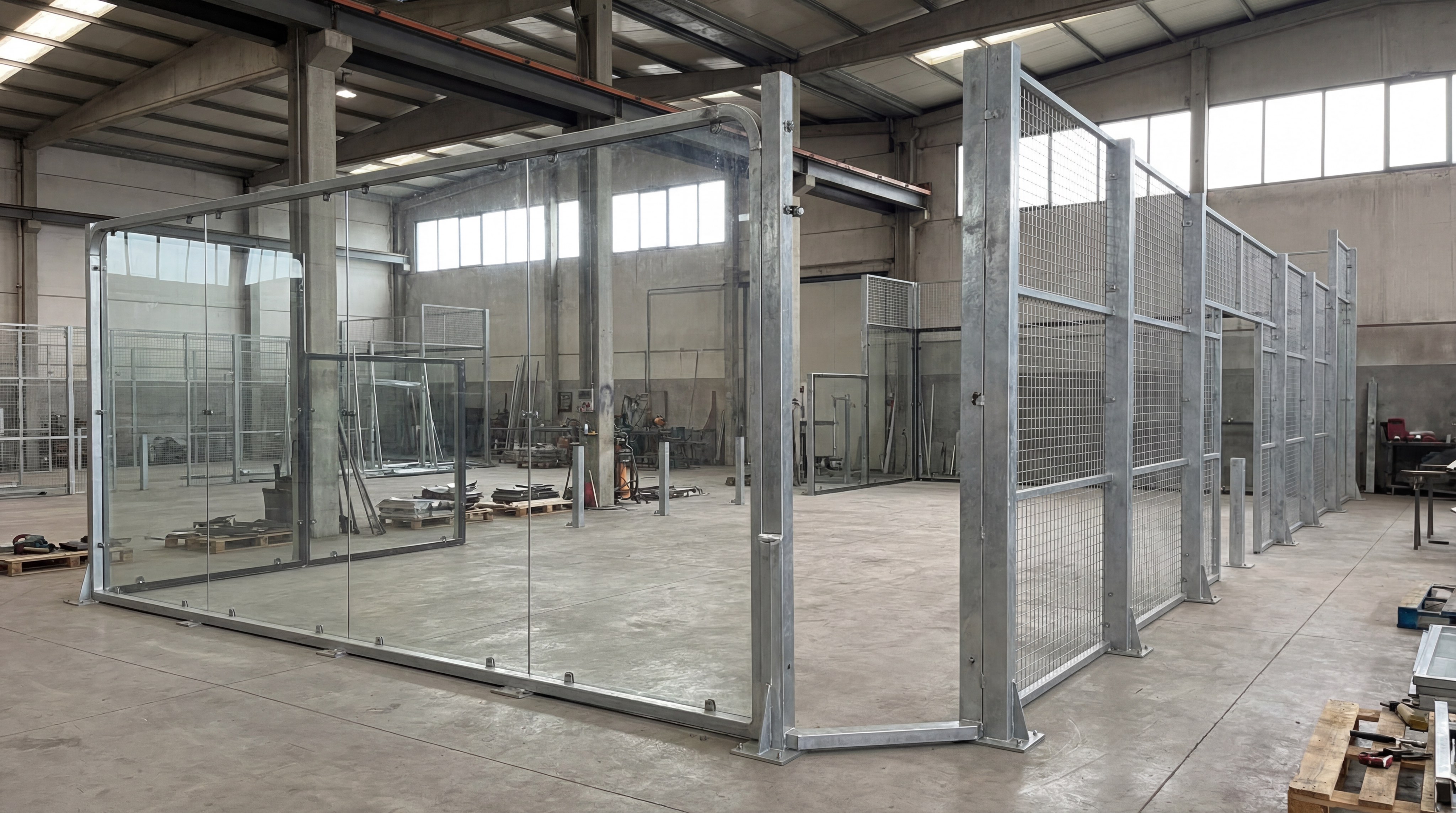 padel court frames warehouse comparison