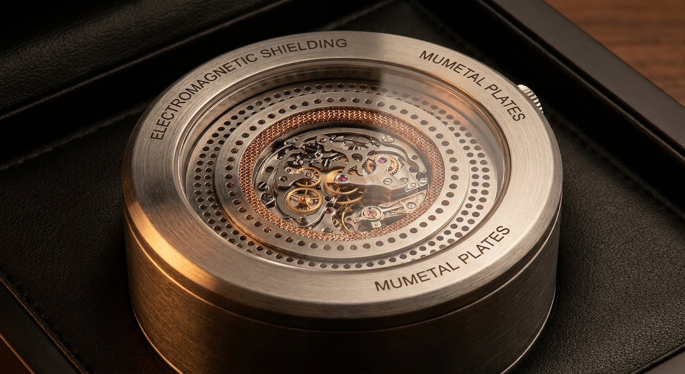 Electromagnetic Shielding Watch Caliber