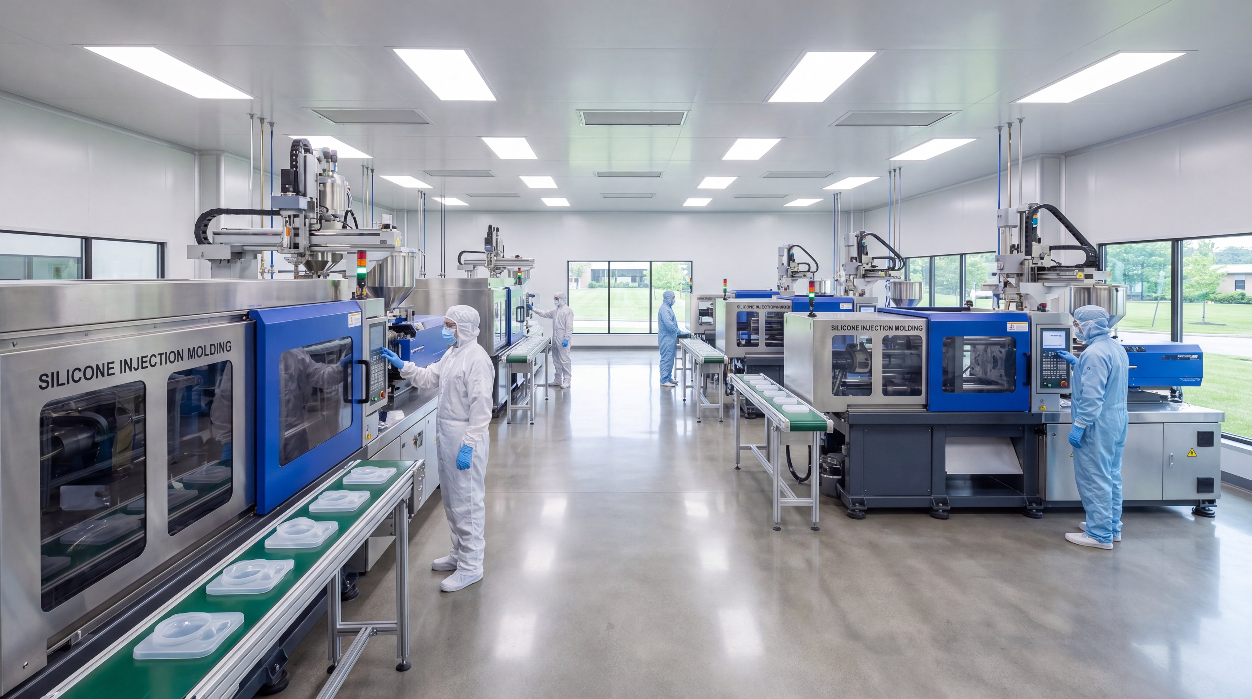 Silicone product manufacturing facility