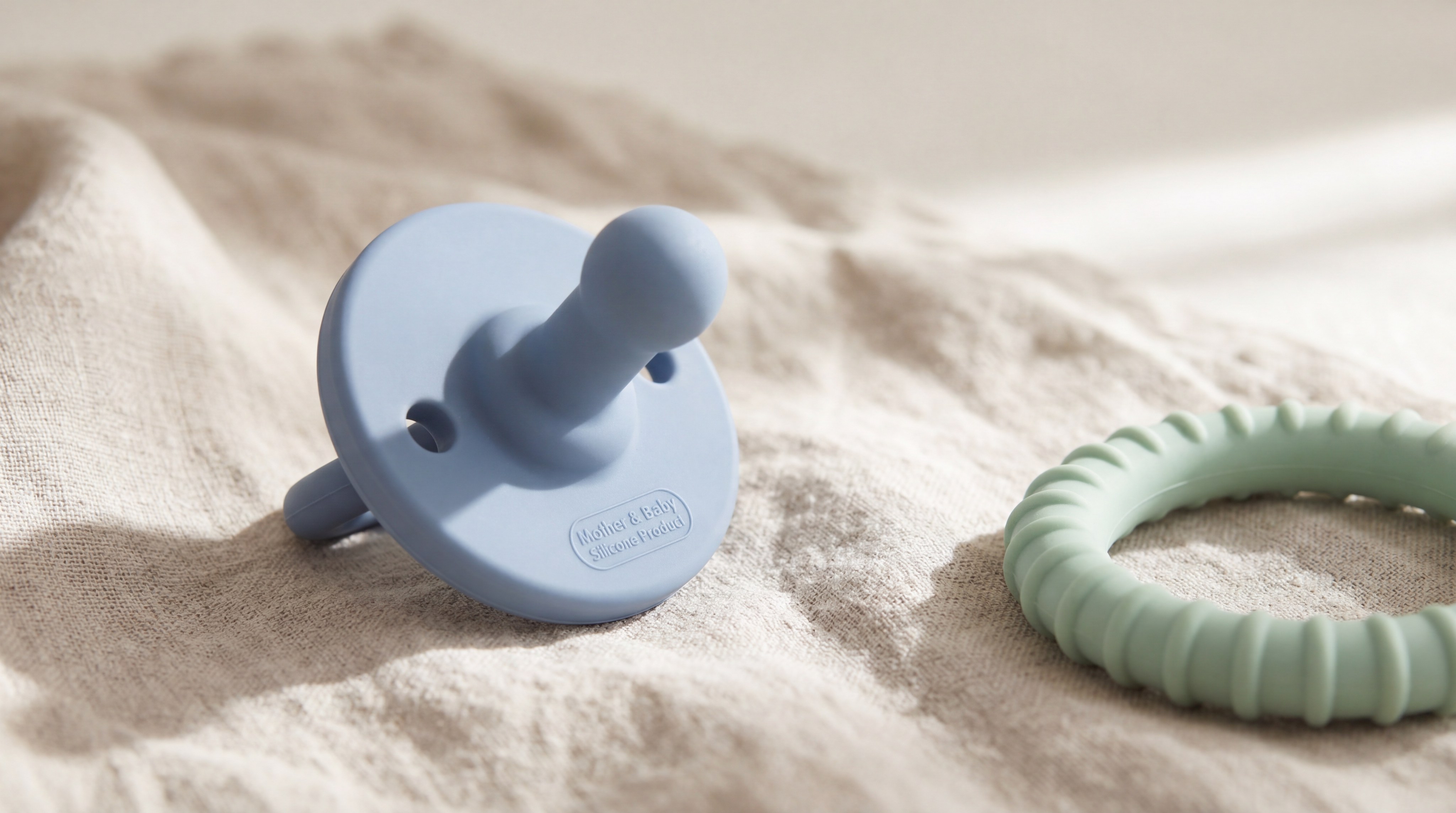 medical grade silicone pacifier teether