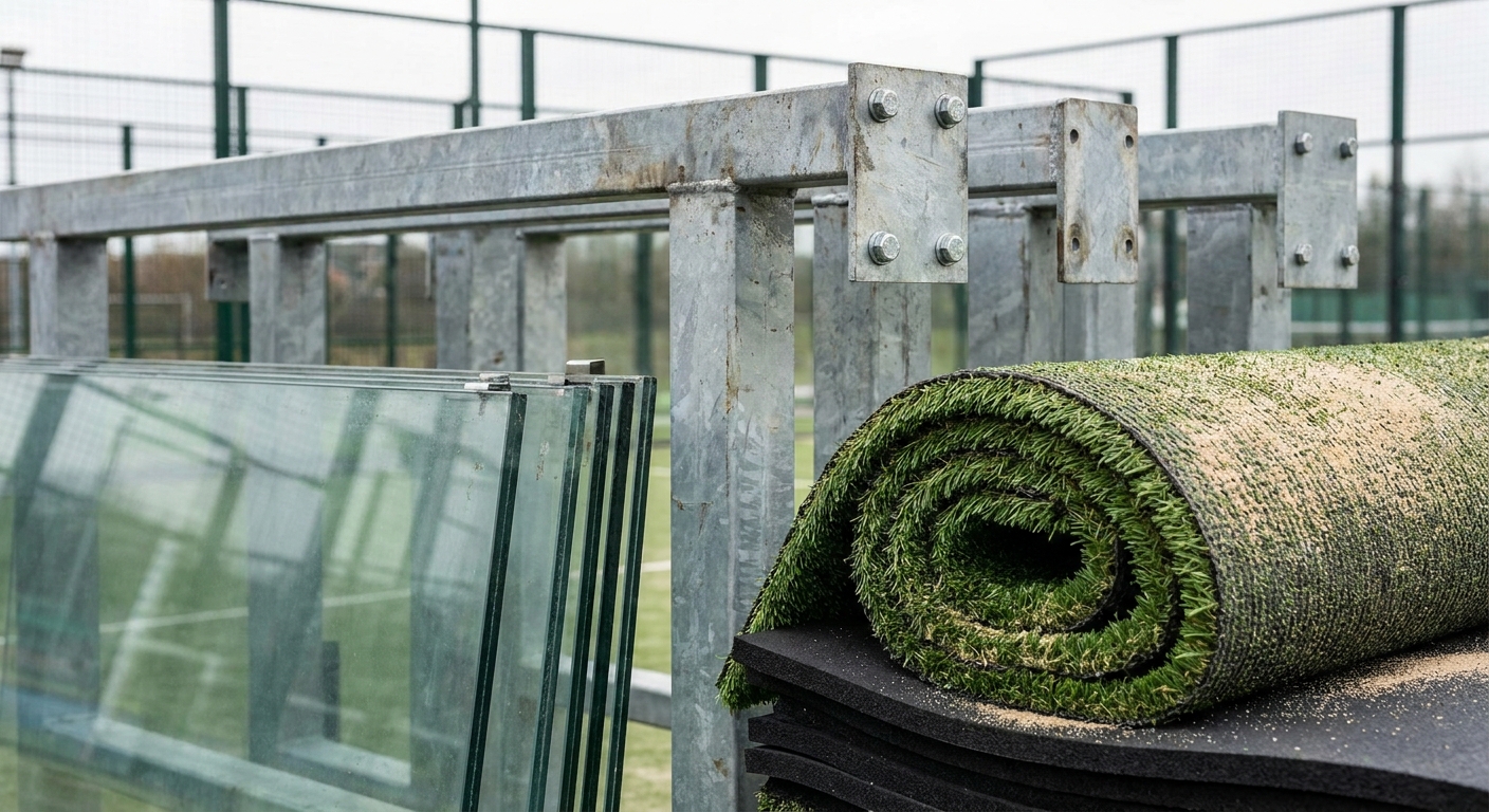 padel court materials closeup index 3