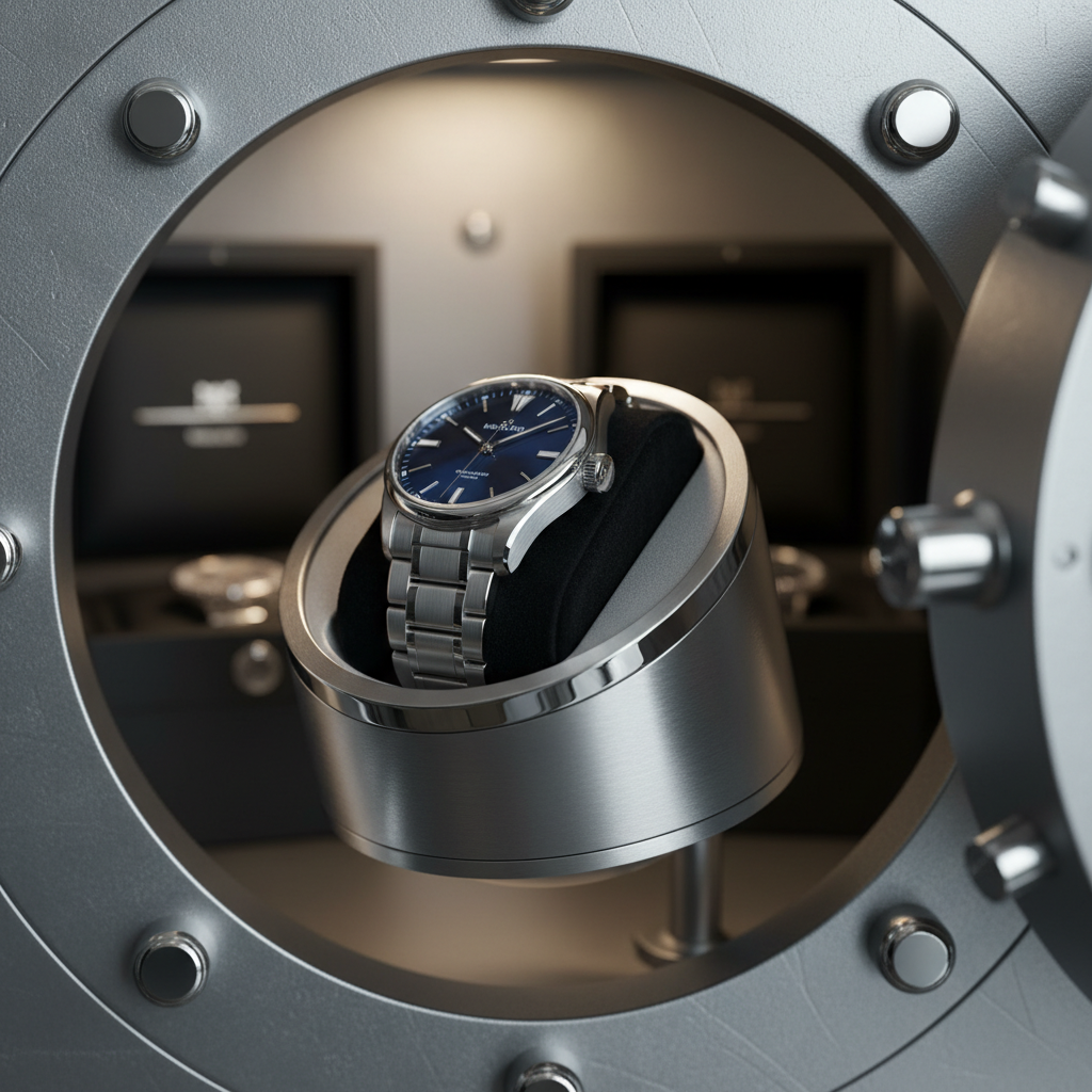 Luxury watch safe display