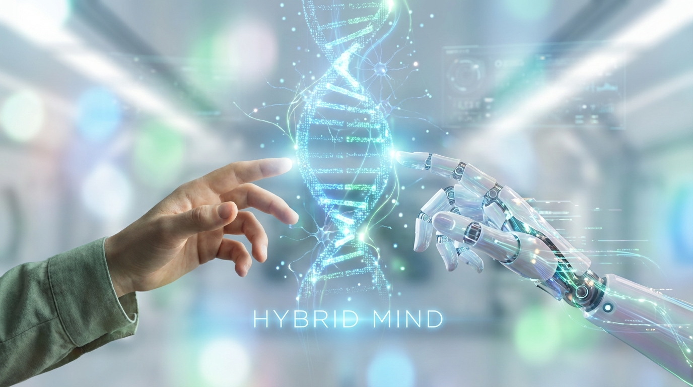 人类与AI共演化概念