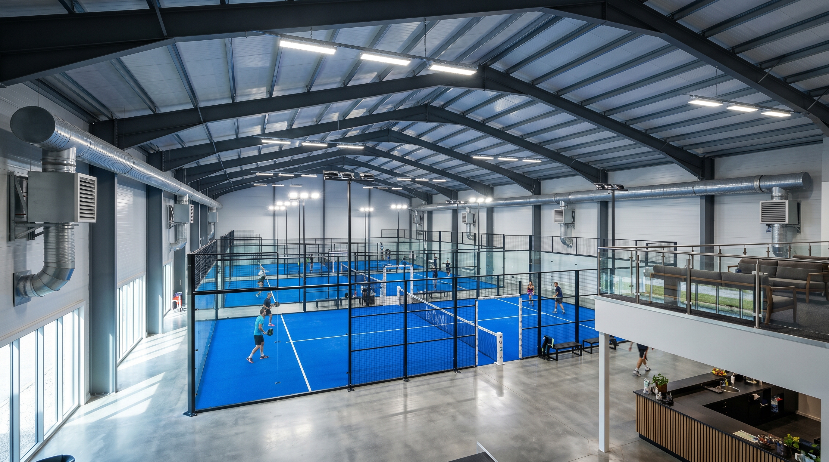 indoor padel club interior index 4