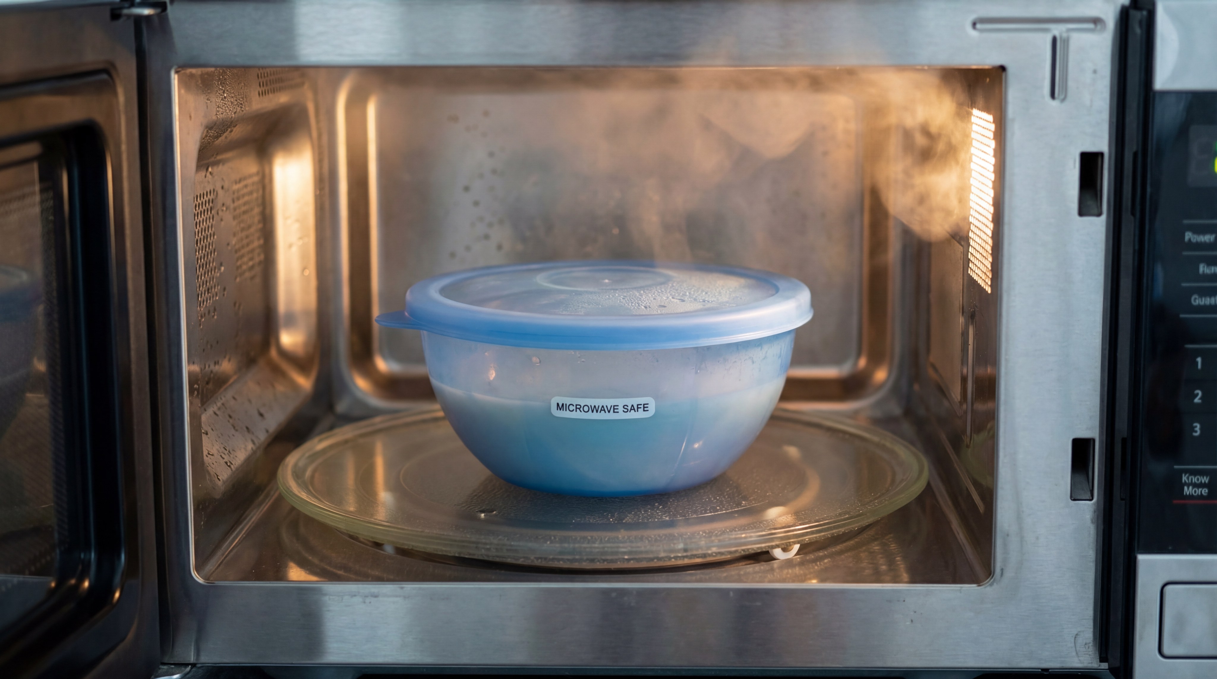 Microwave Silicone Bowl Safety Demo