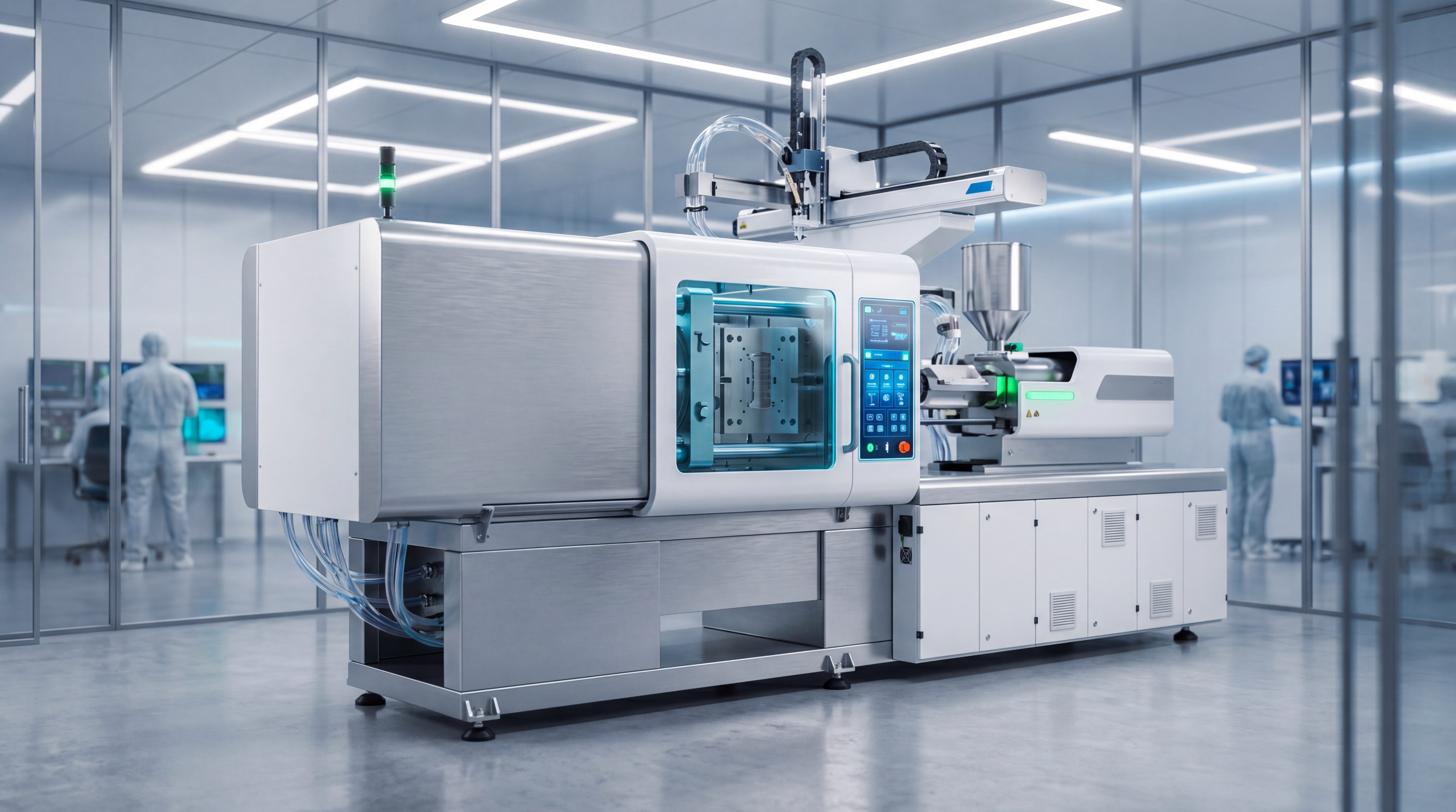 LSR injection molding machine production