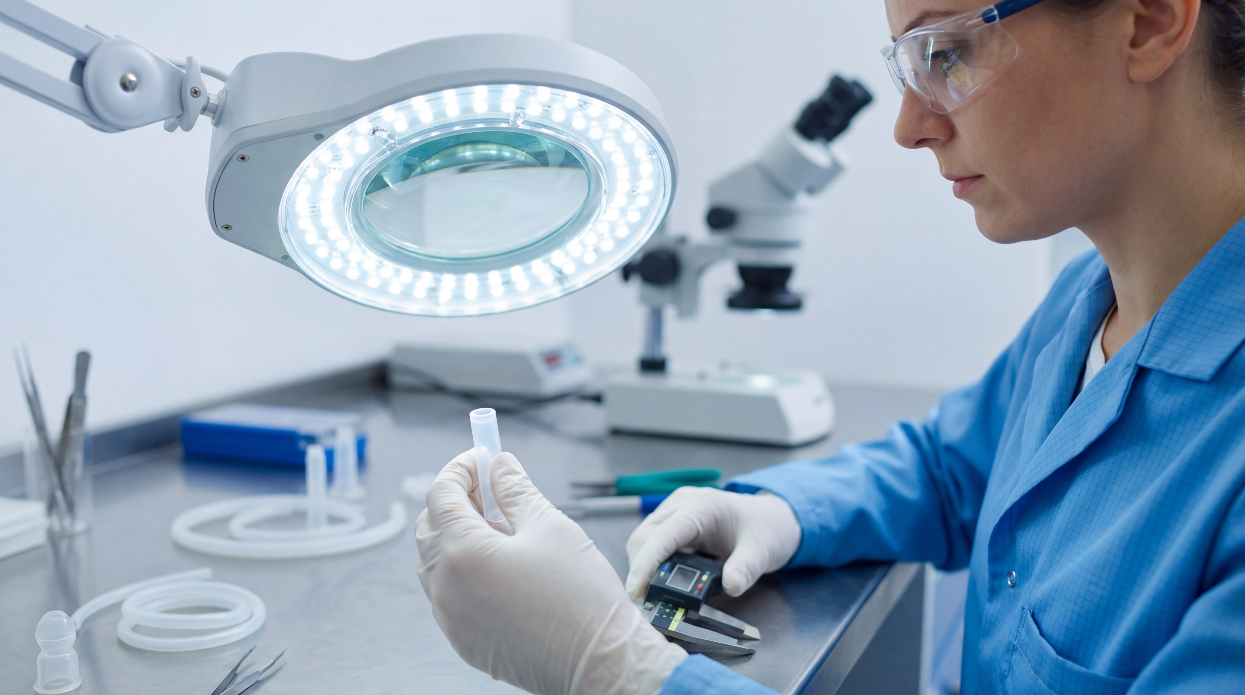 quality control medical silicone inspection