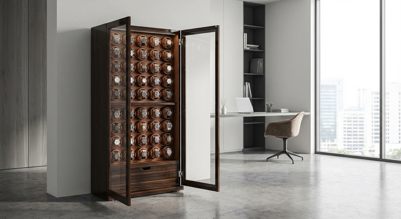 watch winder cabinet display