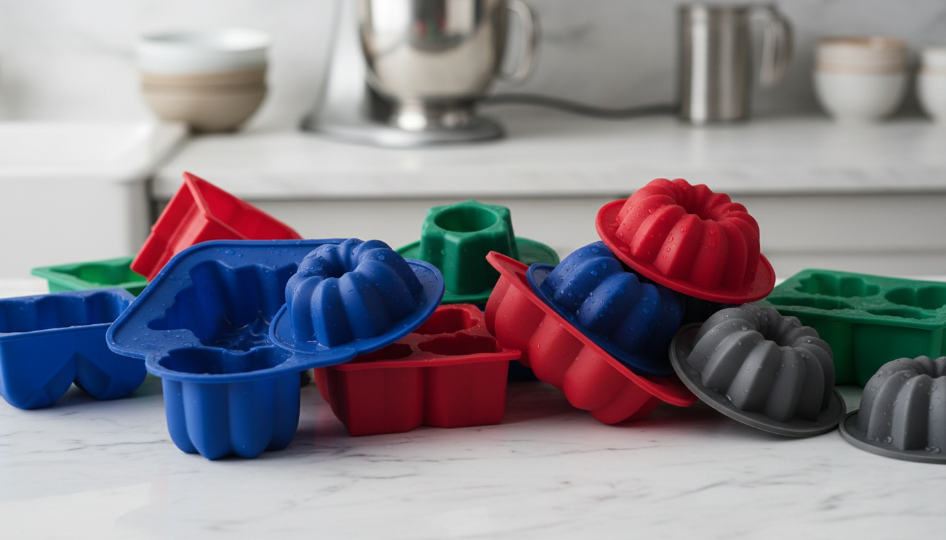 Silicone kitchenware molds and products