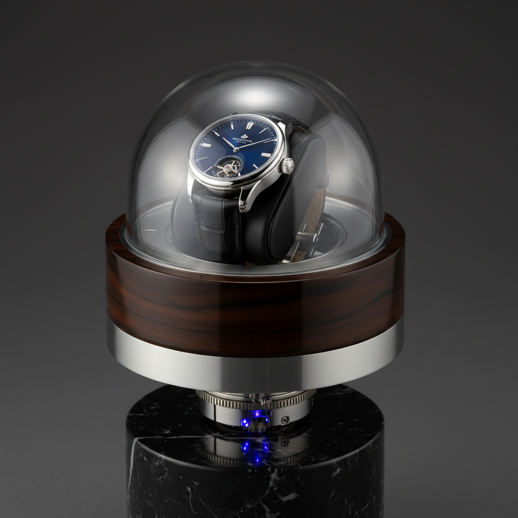 luxury watch winder display