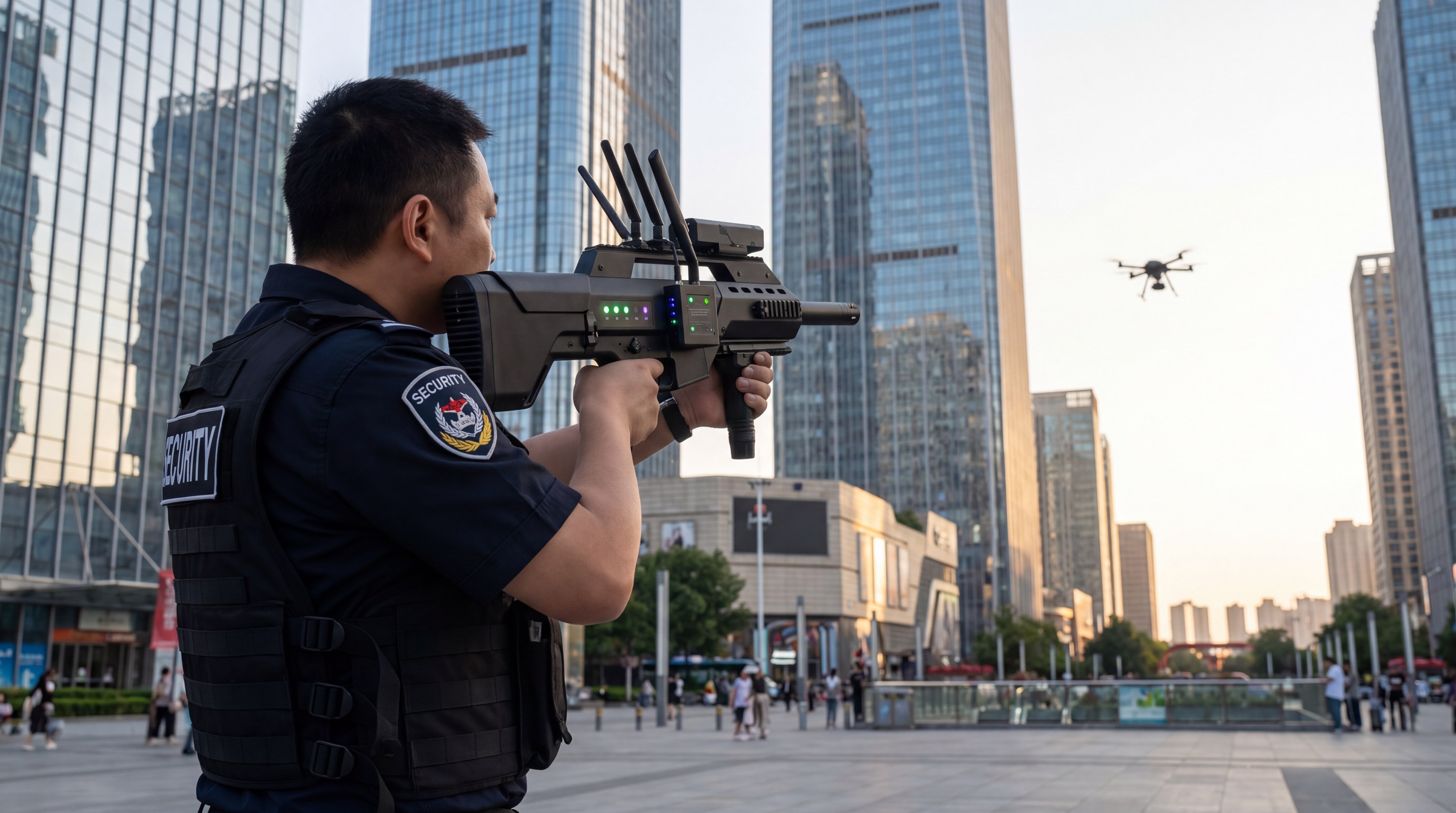 tactical drone jammer urban ops