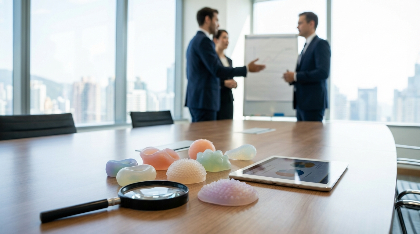 b2b meeting silicone samples