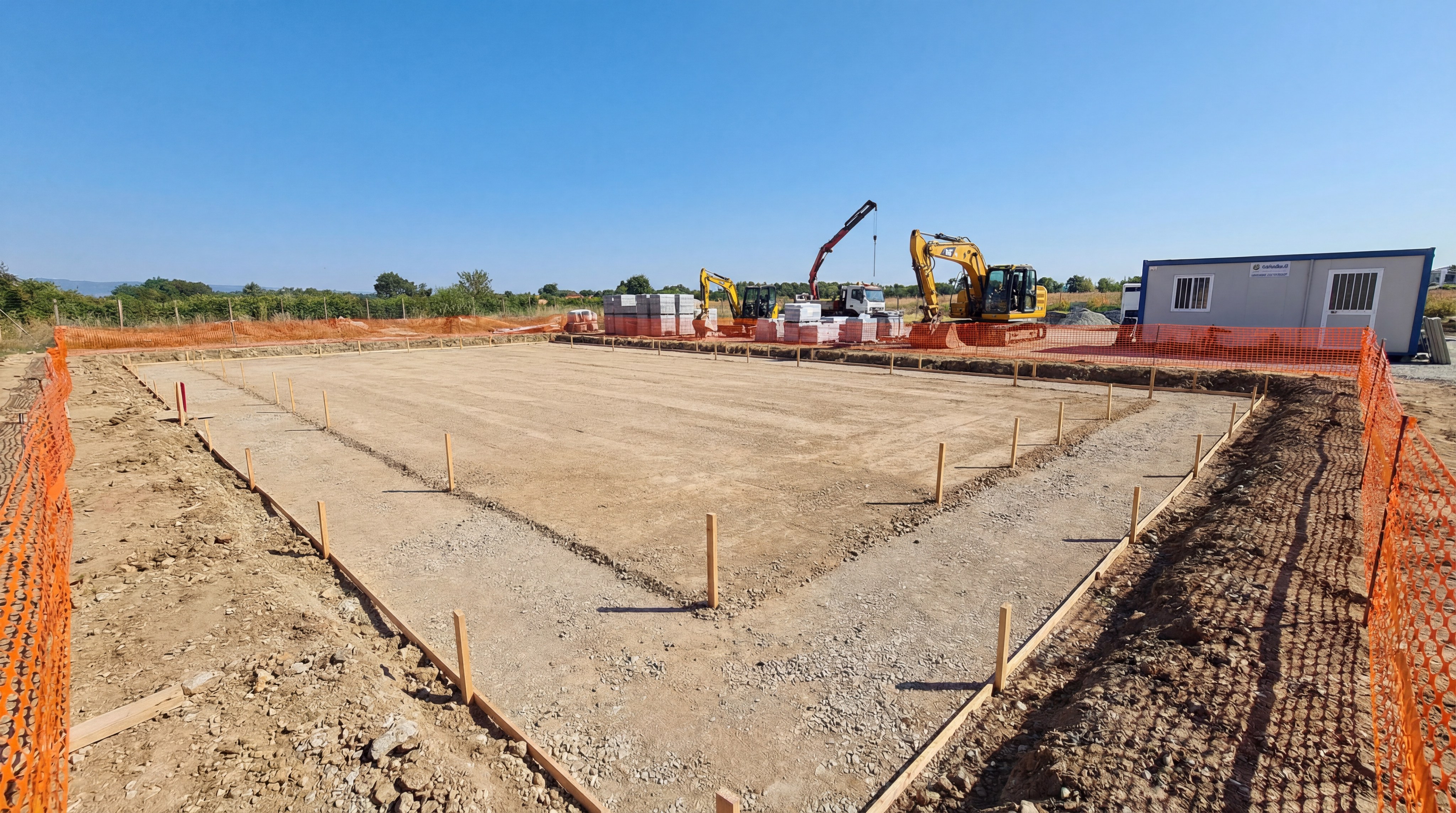 padel court construction site index 1