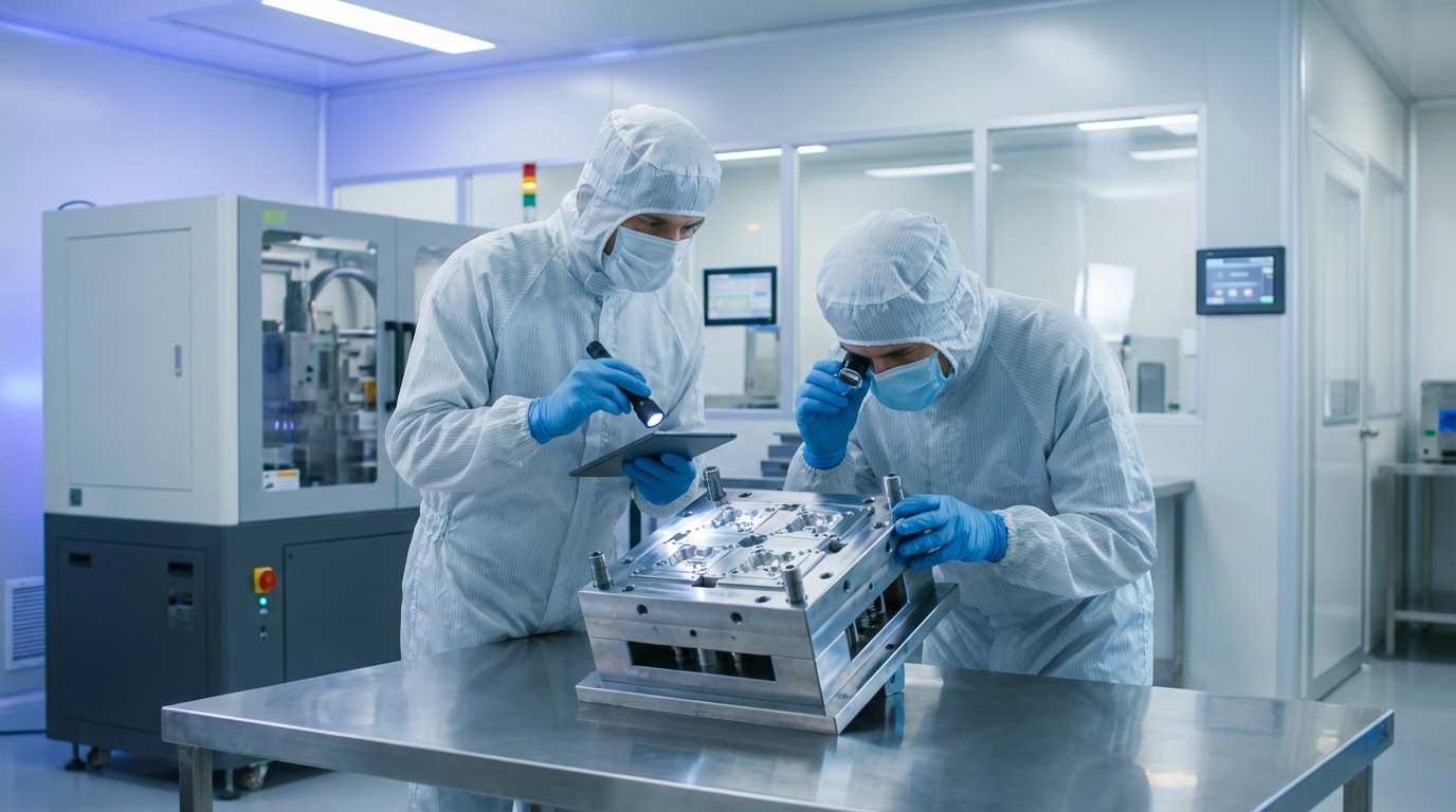 lsr mold inspection cleanroom