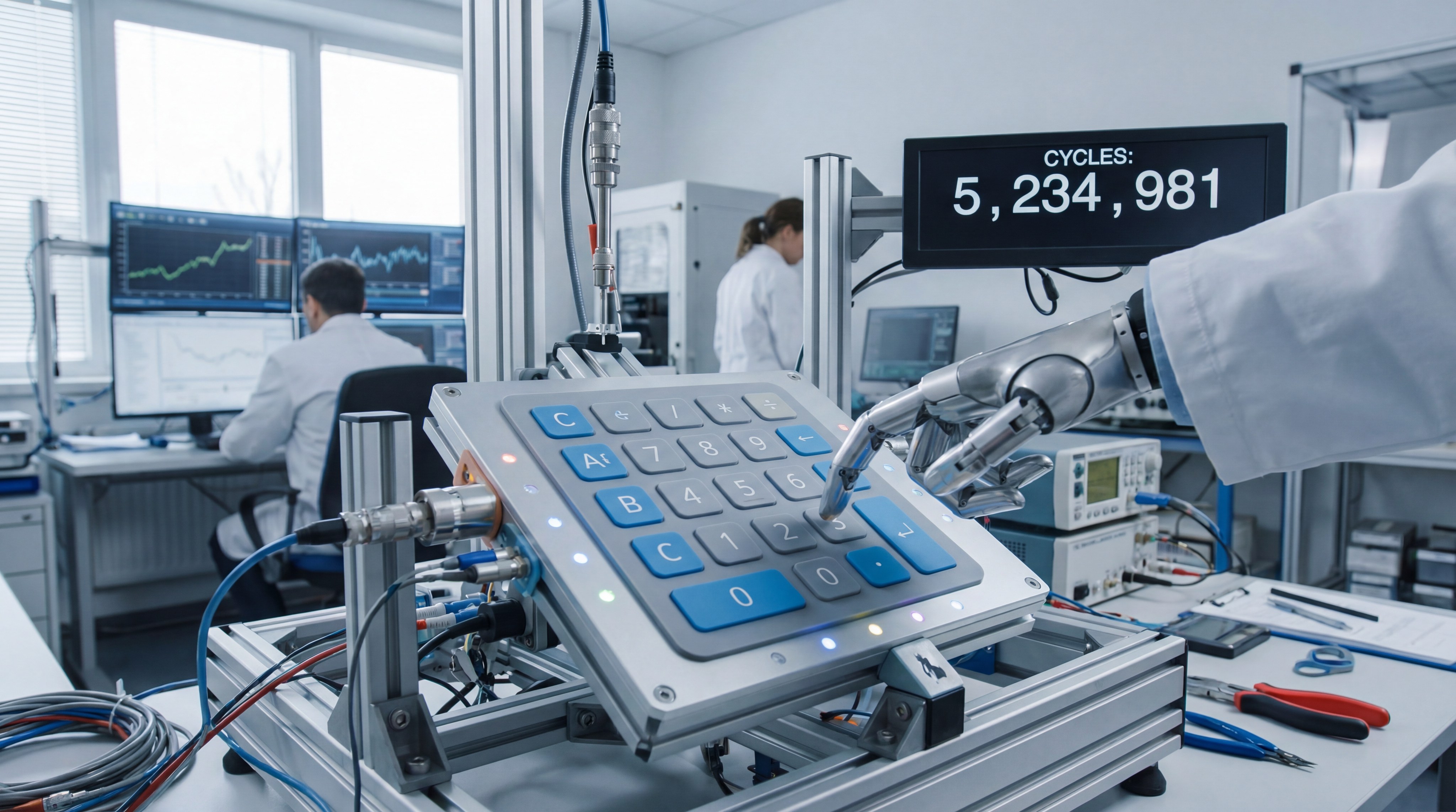 Automated Durability Testing of Keypads