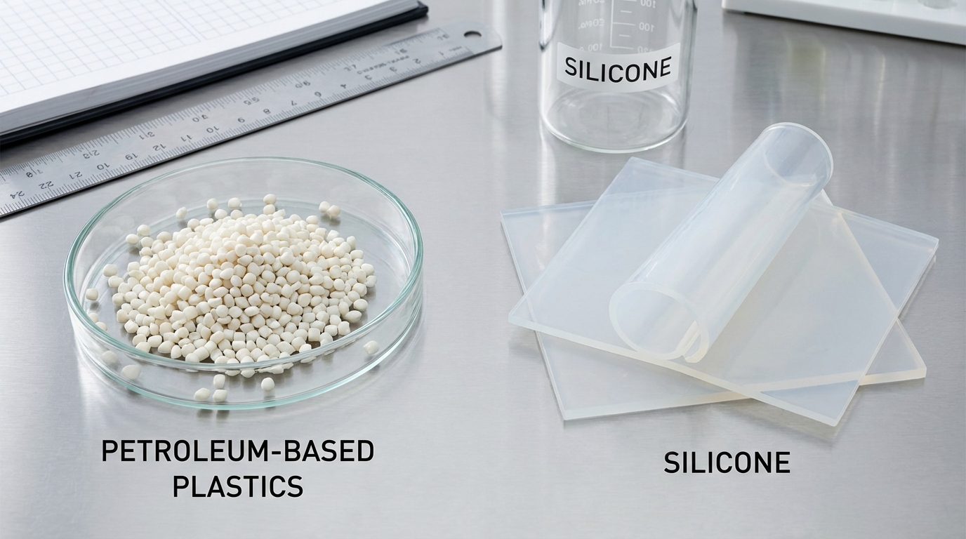 material comparison lab photography