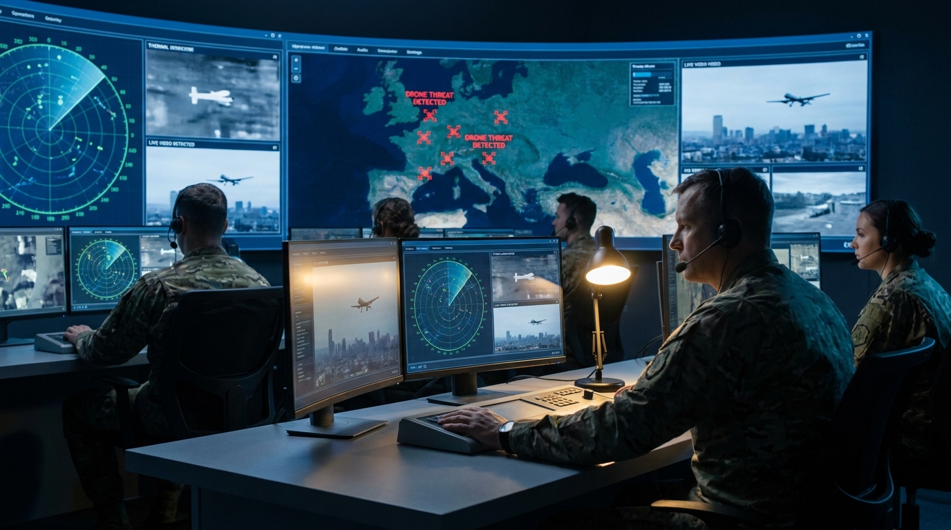 Tactical Command Center Monitoring