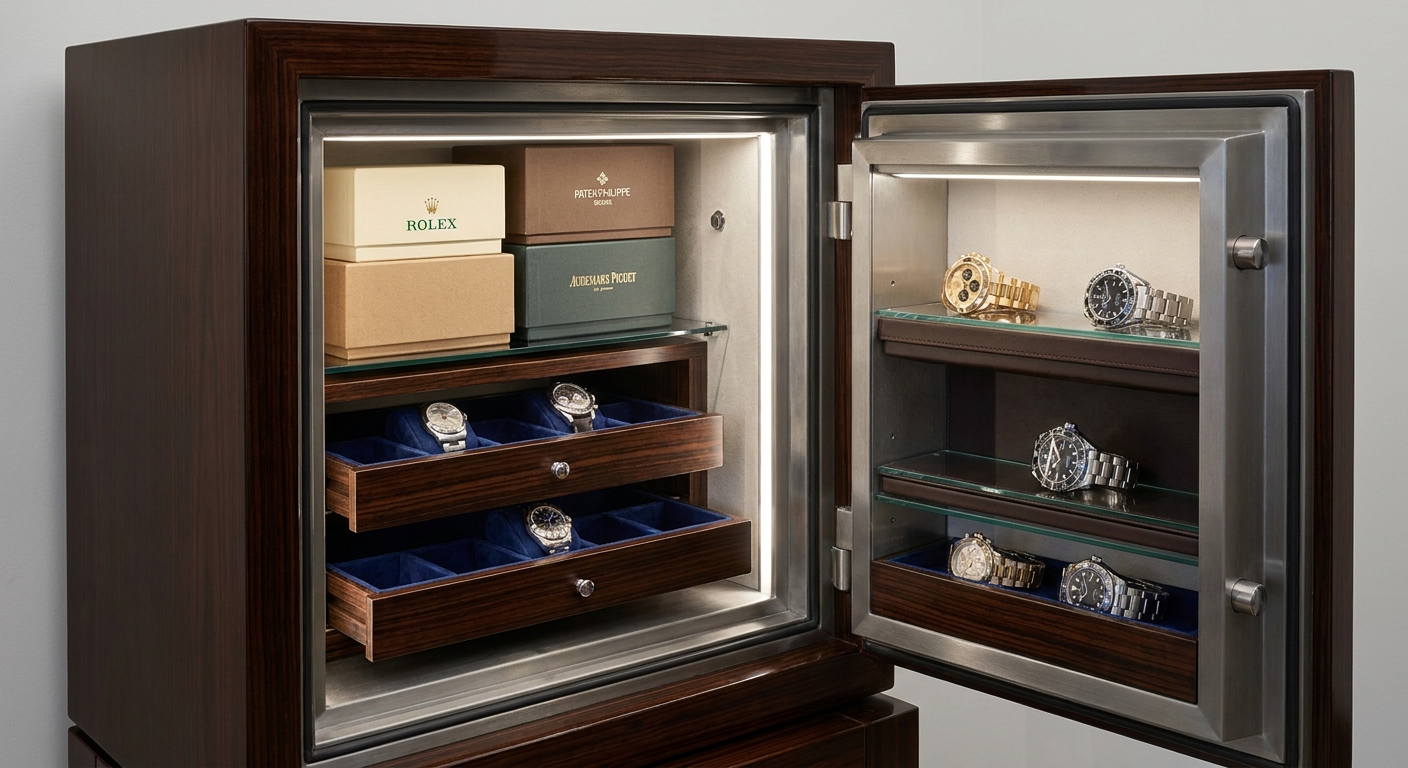Large Watch Safe Storage