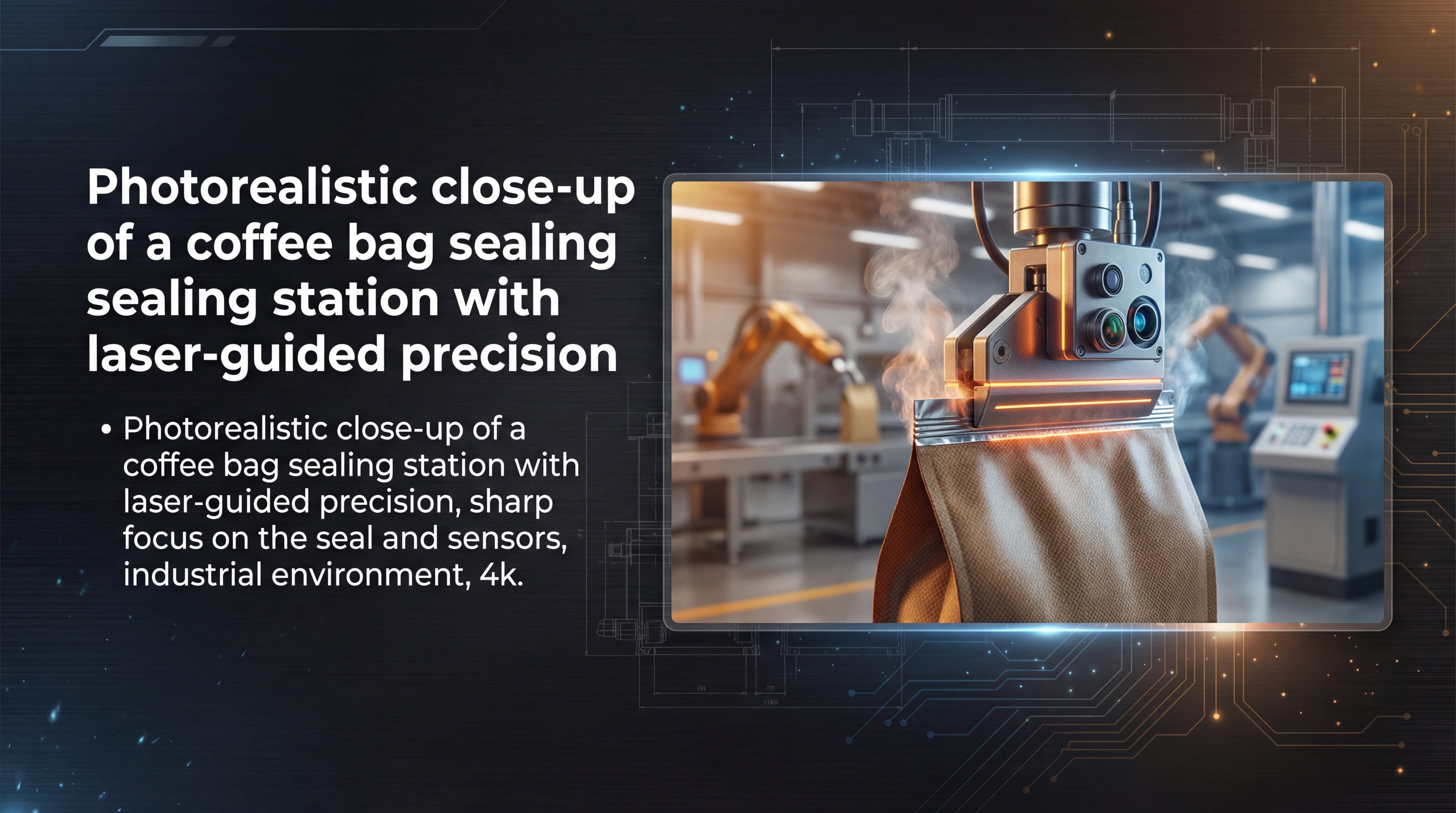 coffee bag laser sealing station slide 2
