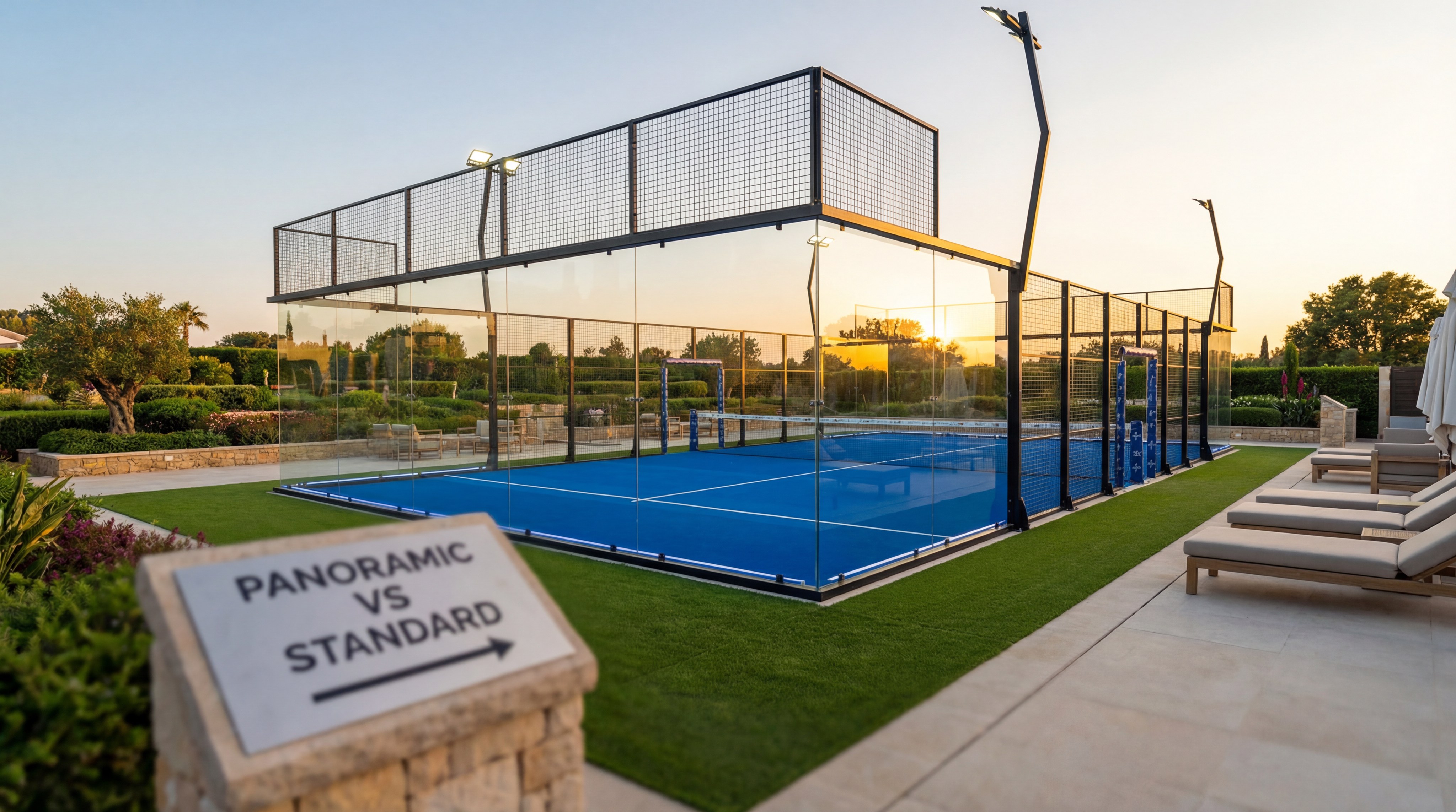 Panoramic Padel Court Luxury Comparison