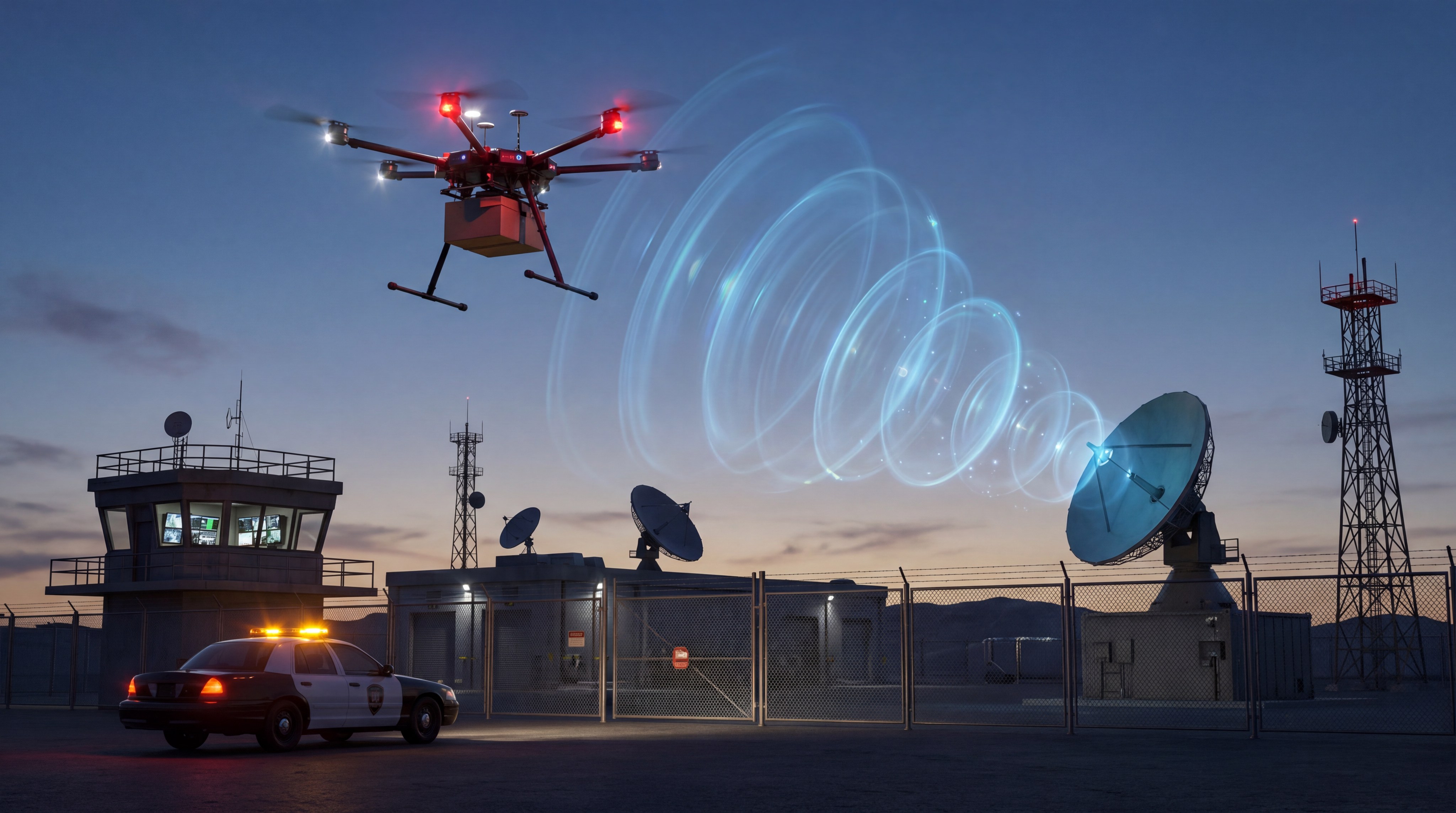 Aerial Defense Scene