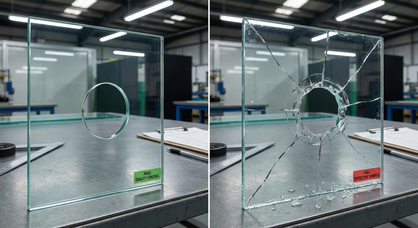 tempered glass quality control comparison