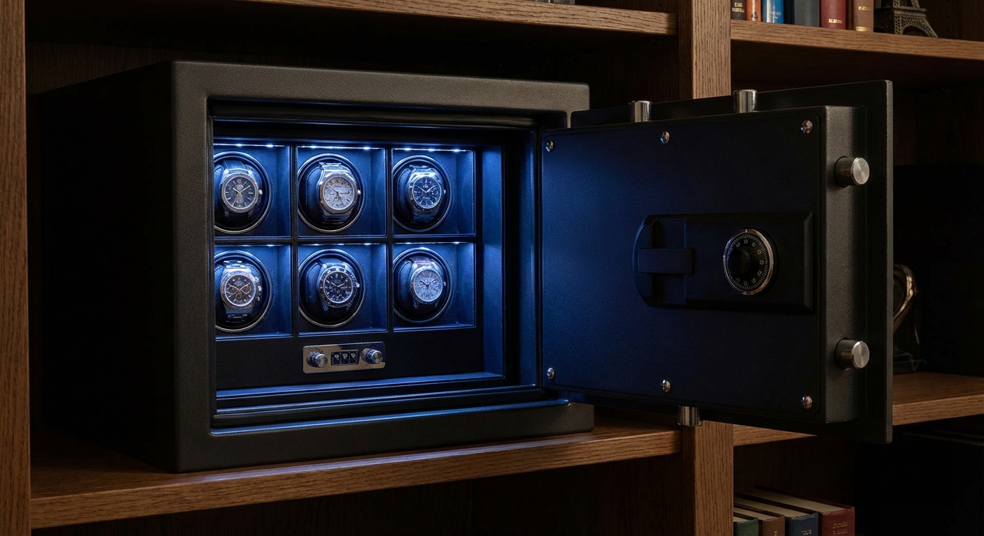 luxury watch winder safe display index 4