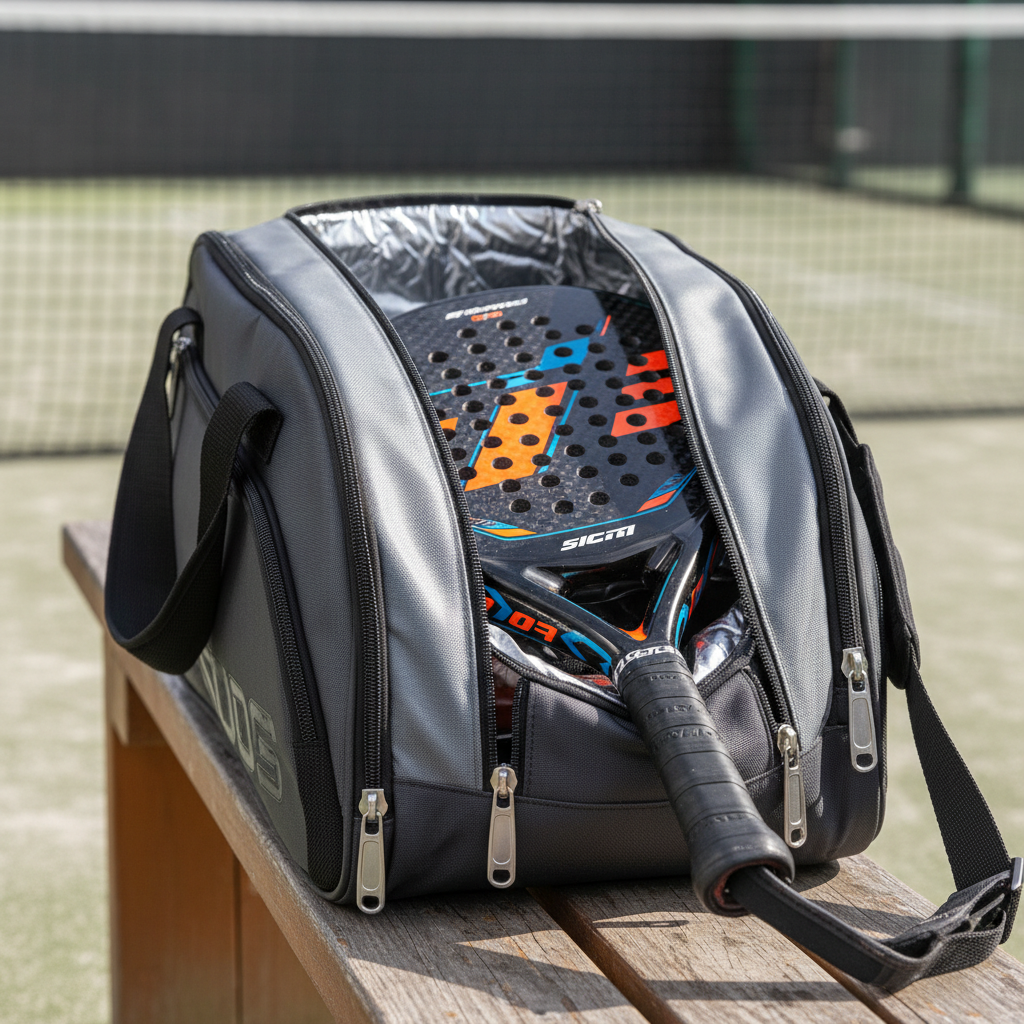 thermal lined racket bag
