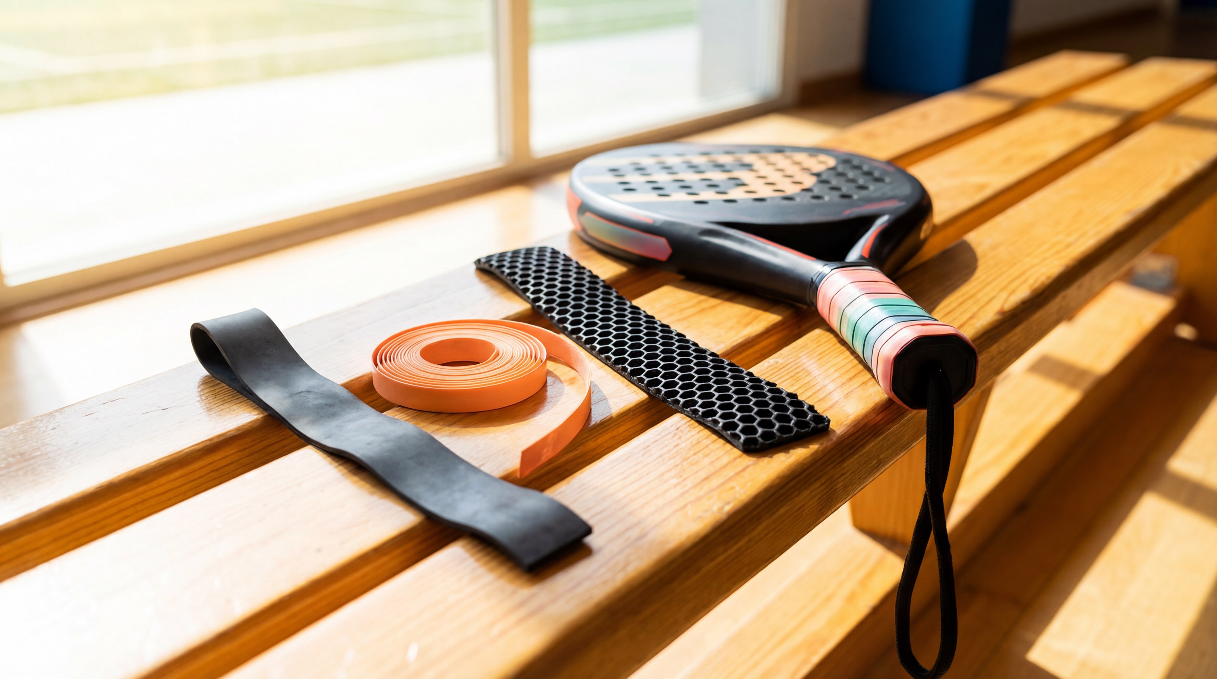 padel racket handle layers photography index 0