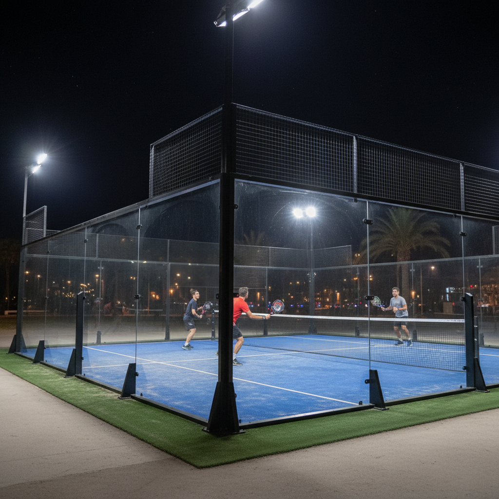 Match action at night