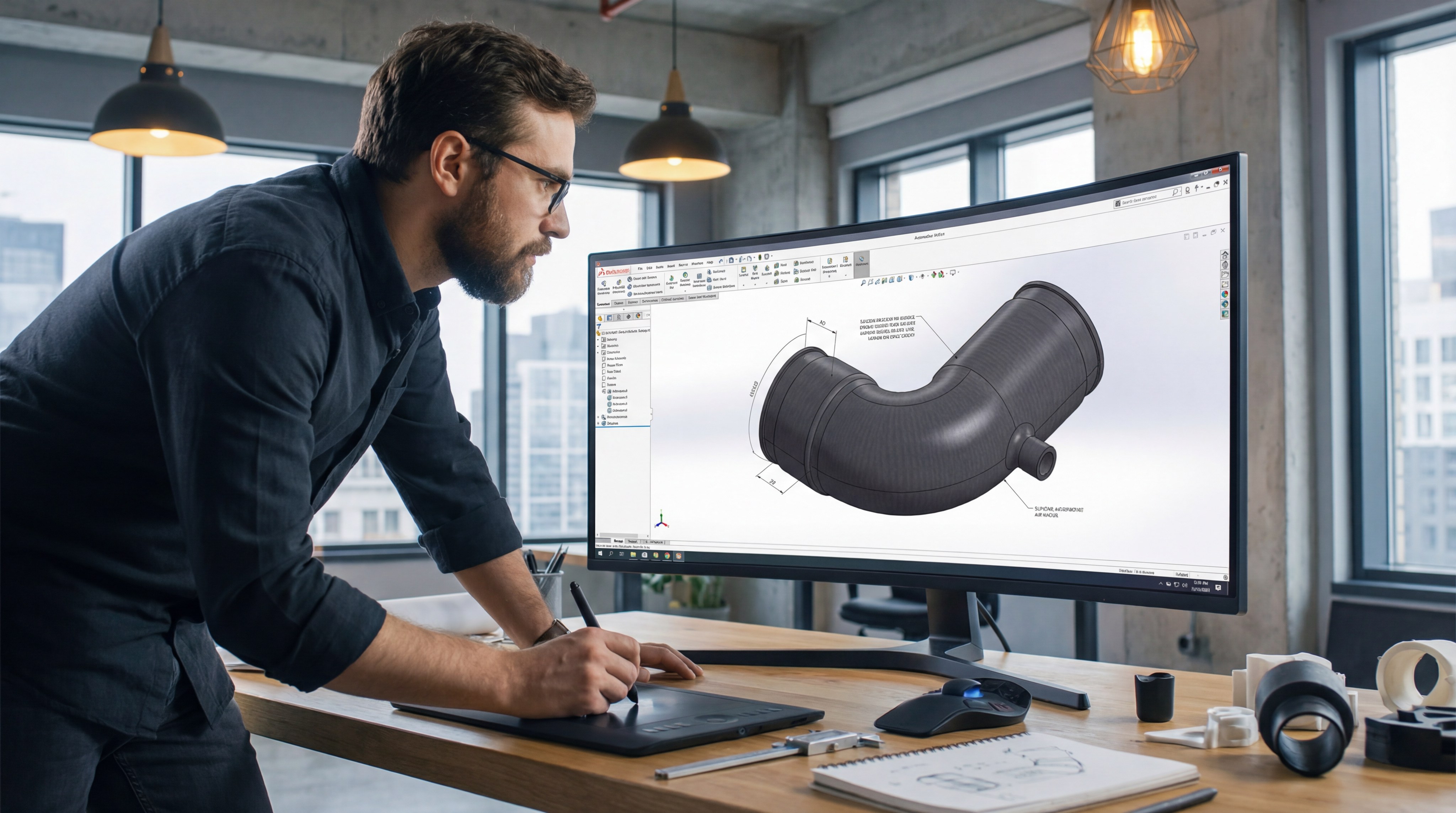 Industrial Designer Workspace