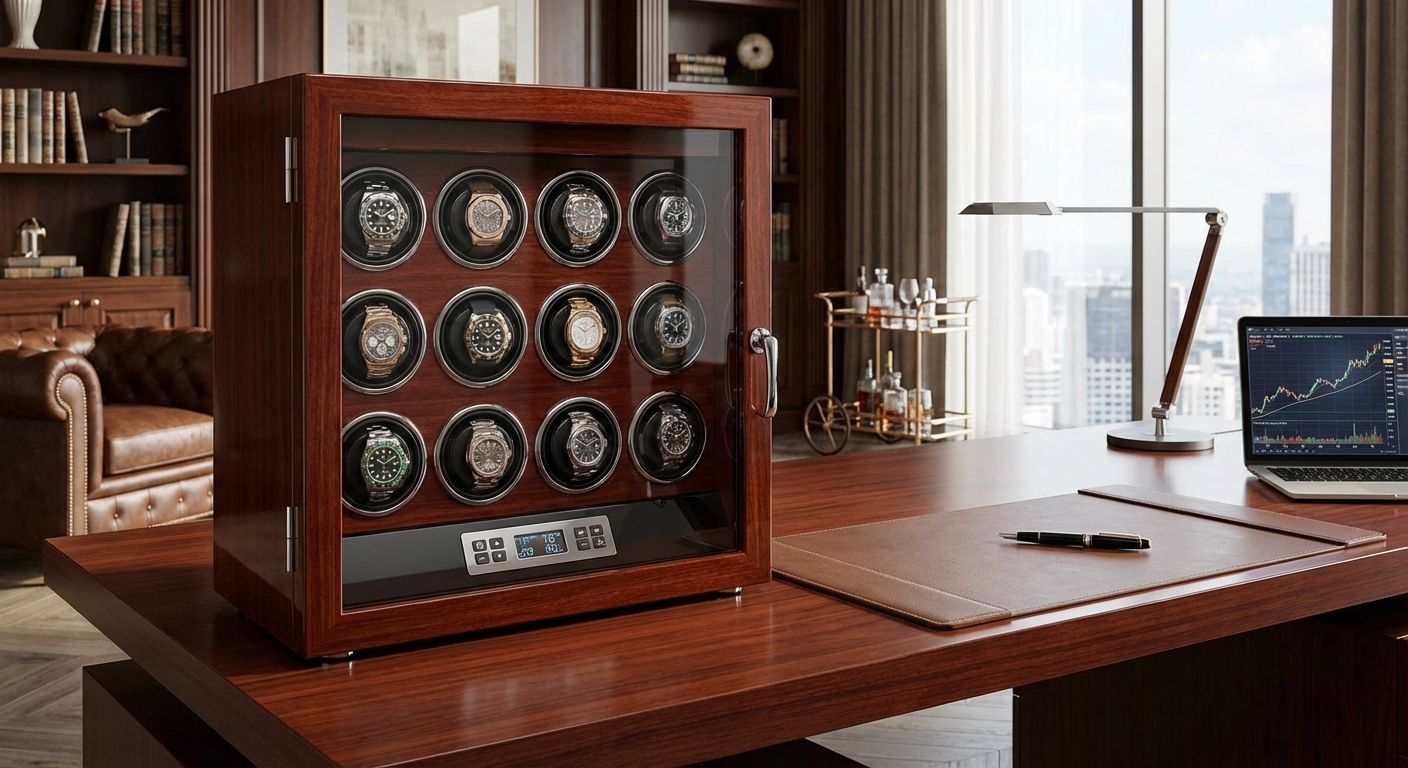luxury watch winder safe office index 2