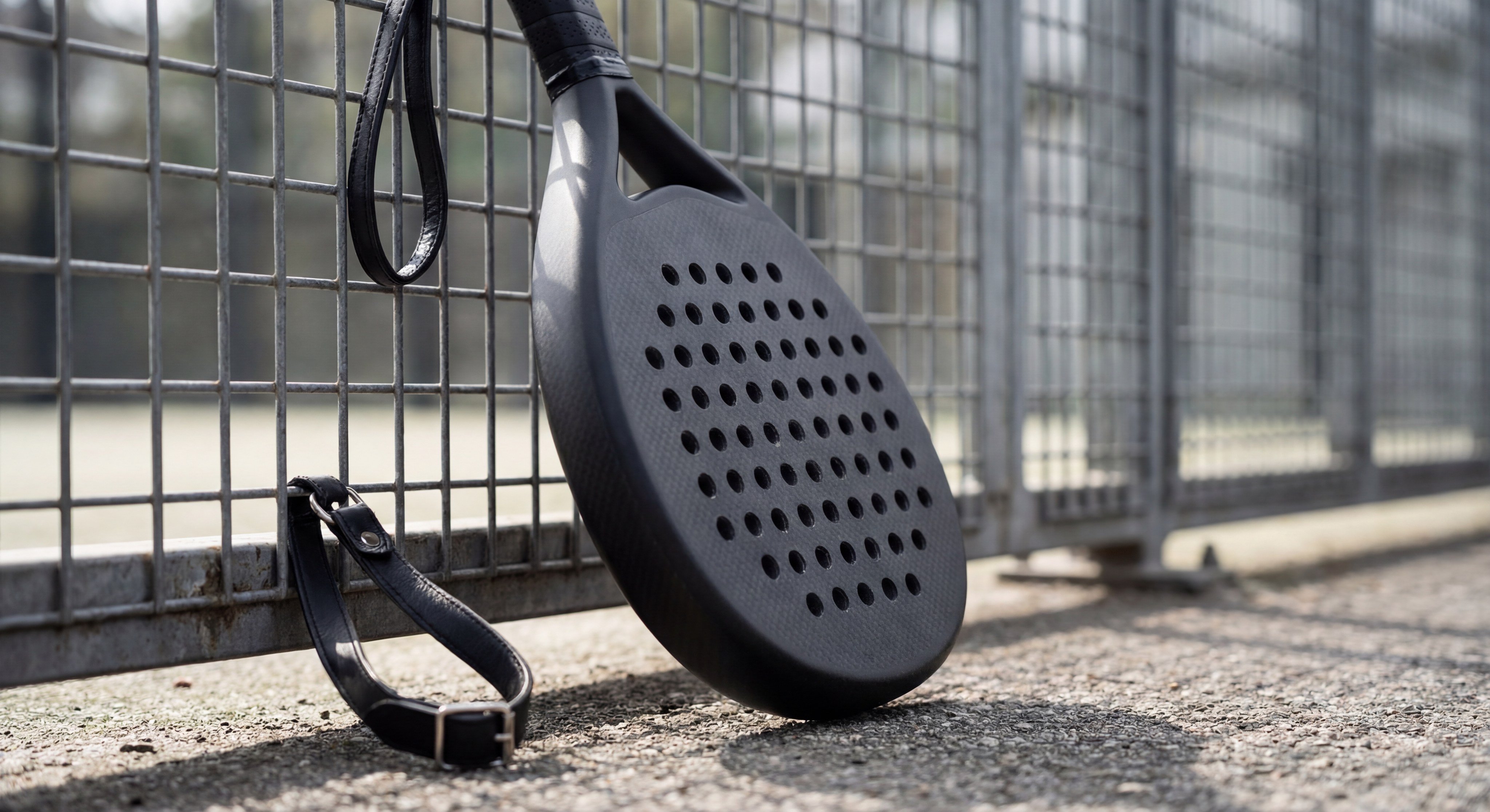 carbon fiber padel racket product shot