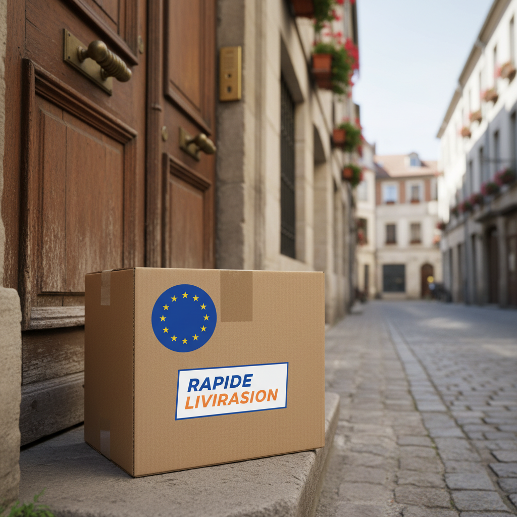 Livraison de colis de l'UE