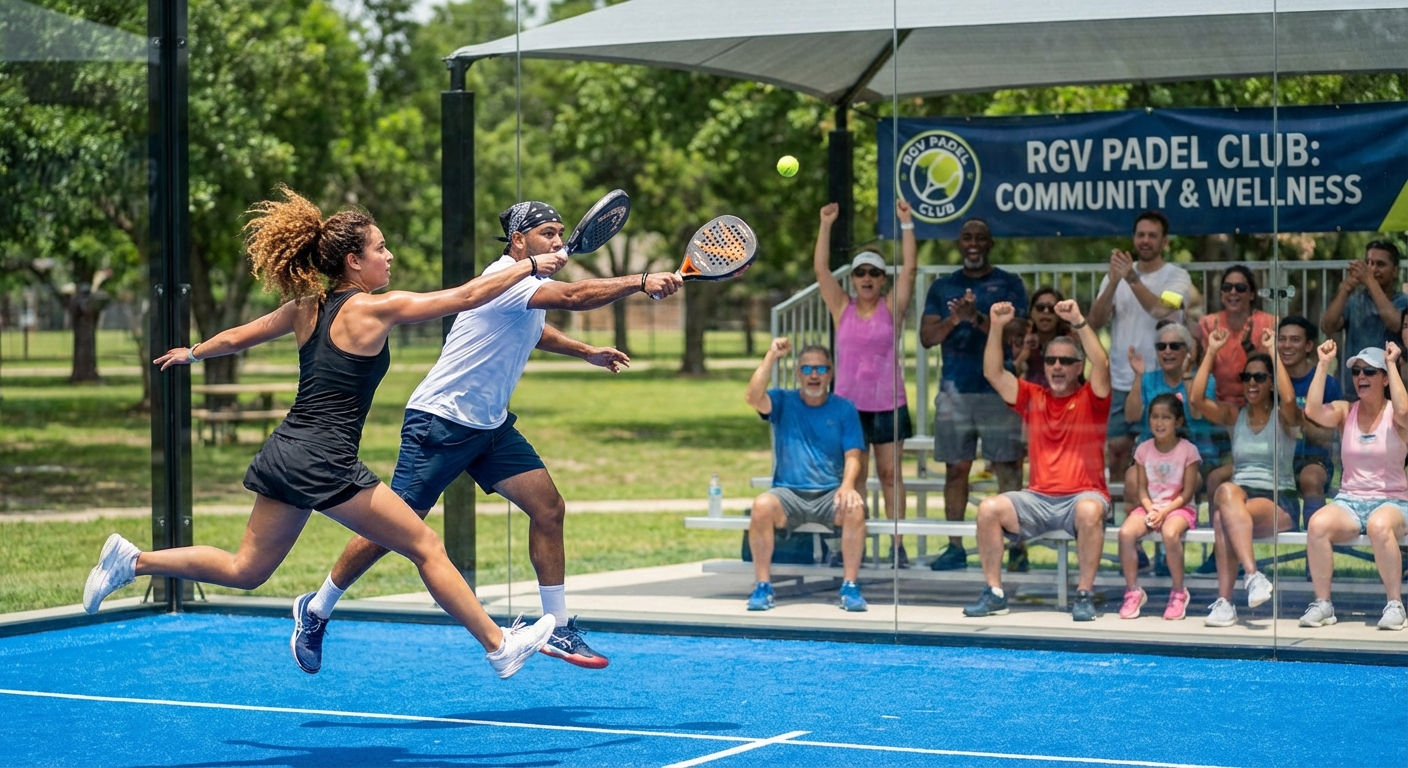 RGV Padel Athlete Action