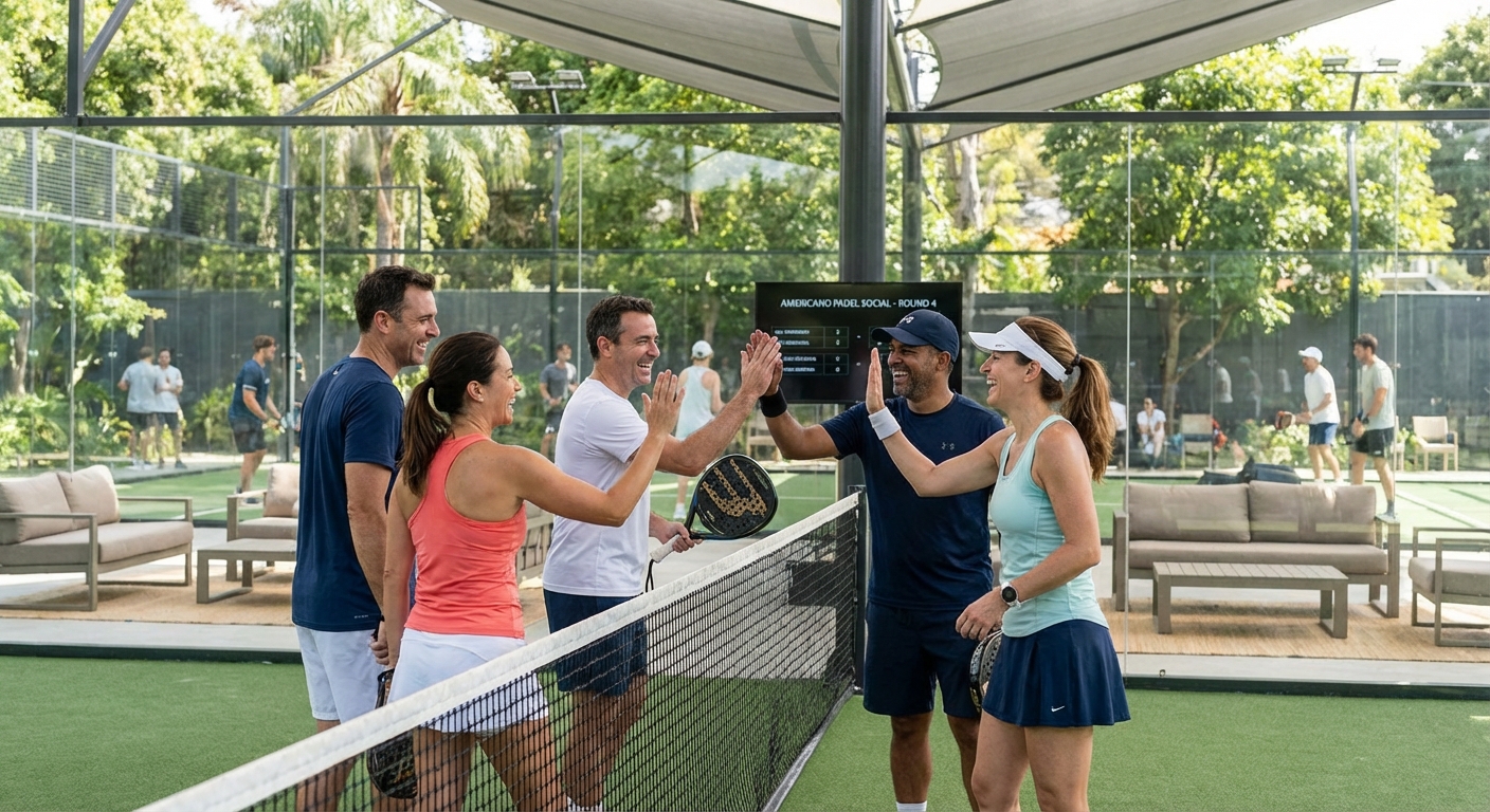 americano padel social tournament