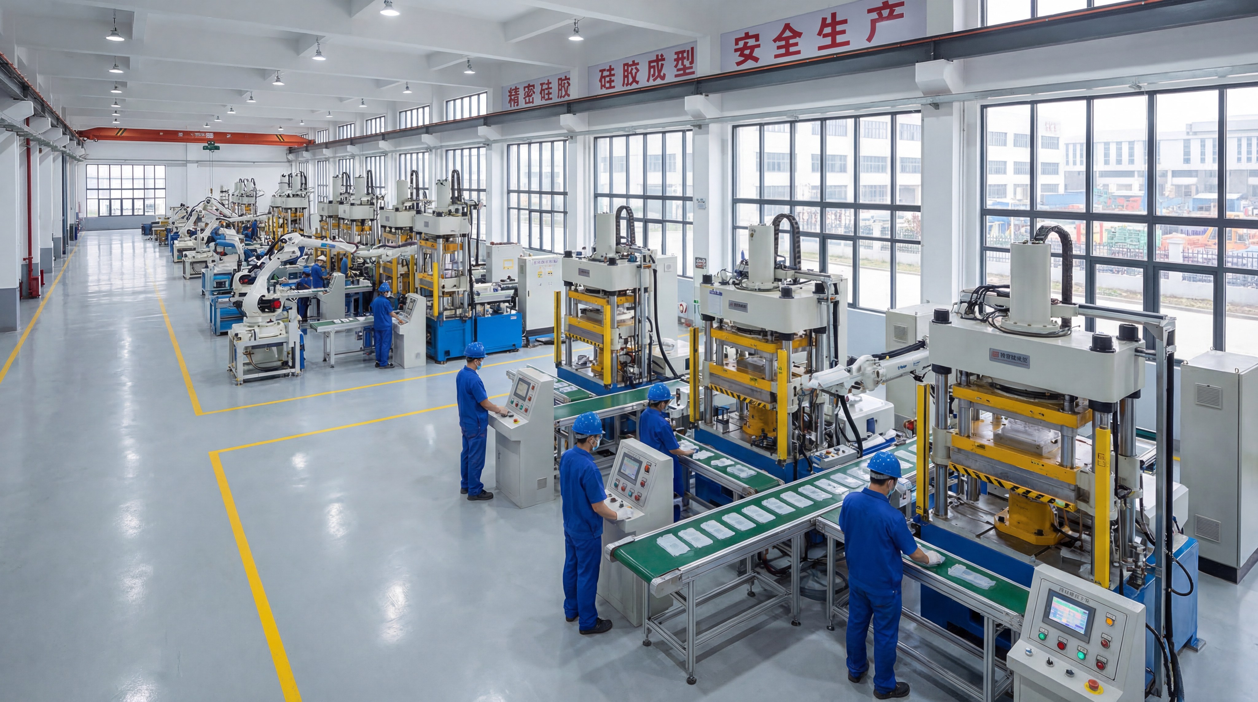 silicone compression molding factory
