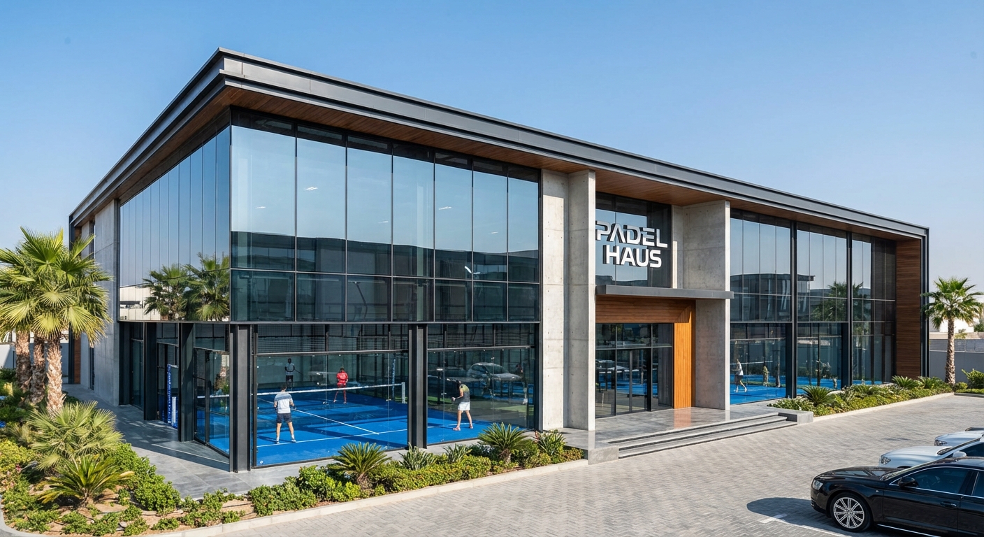 padel haus facility exterior