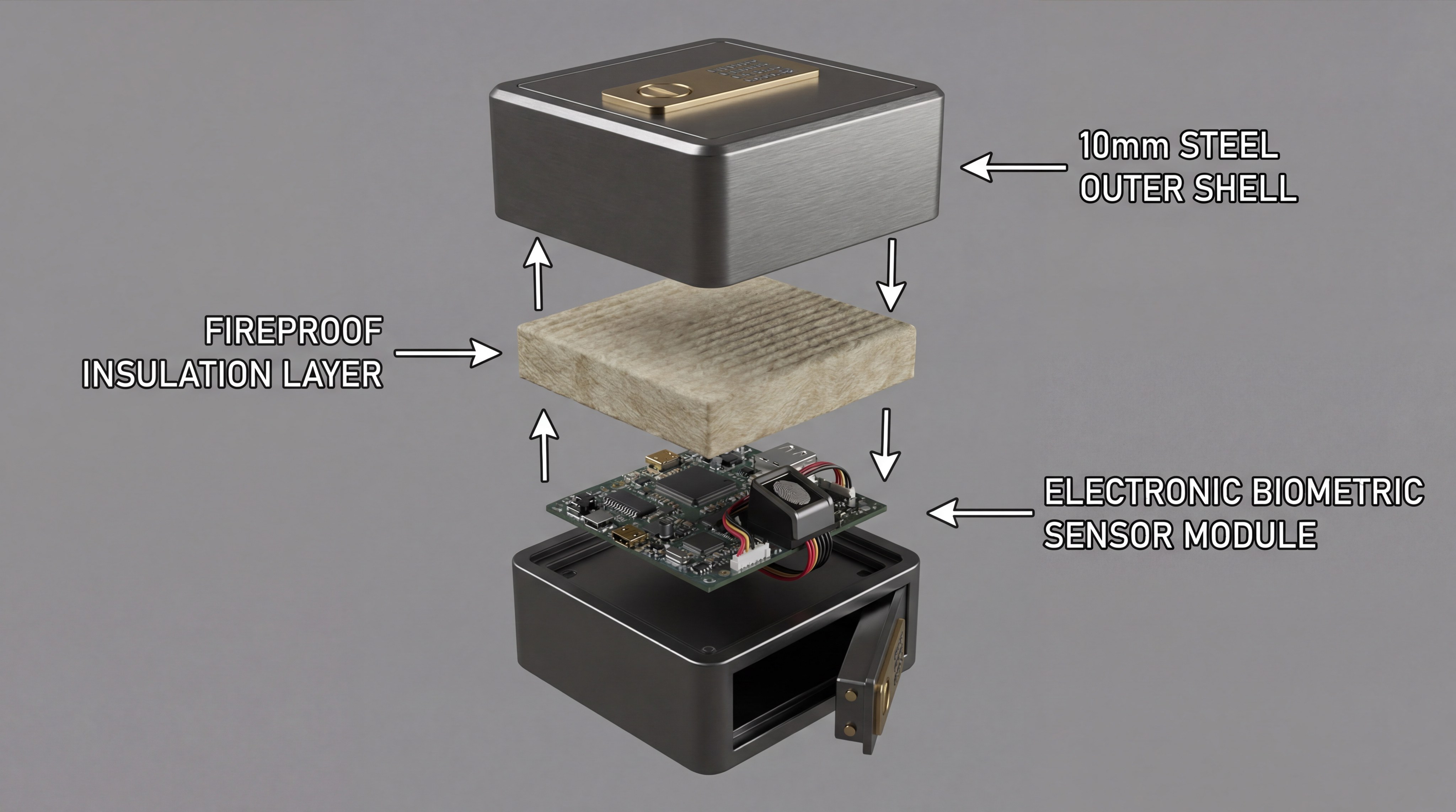 watch safe exploded view diagram