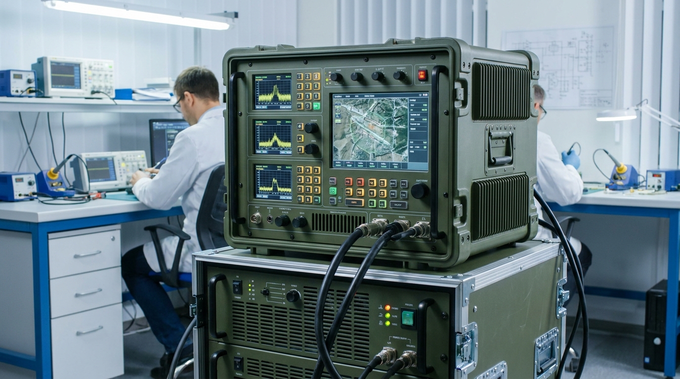 military drone jammer system